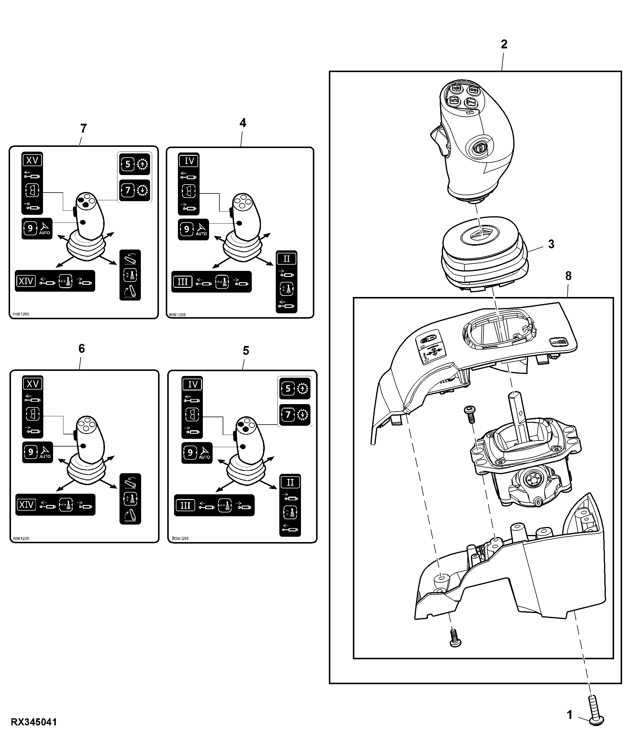 Joystick, 5 Function, CommandARM™ (120000 - )