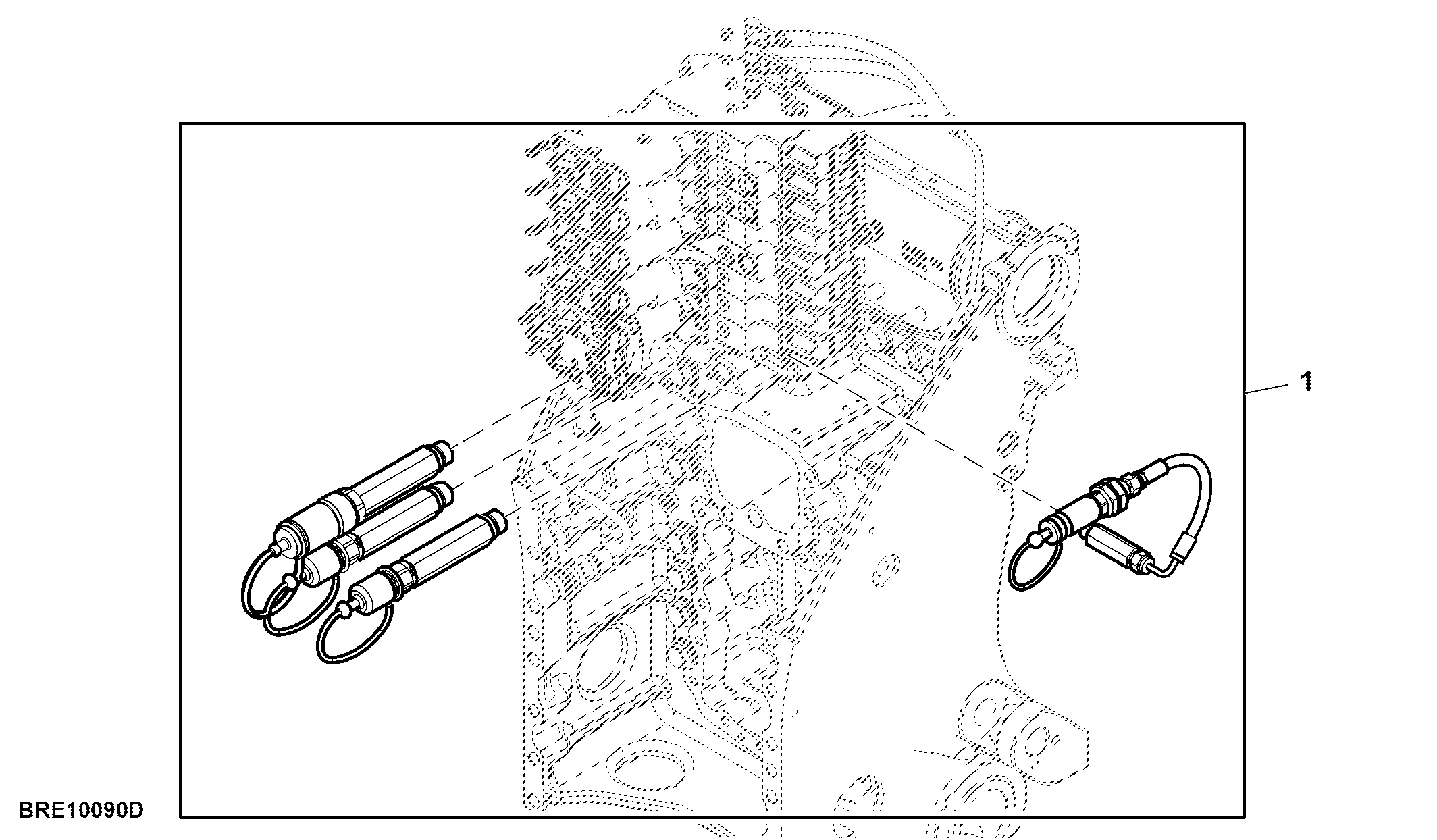 Auxiliary Hydraulic Connections, 3/4" Power Beyond, Attachment