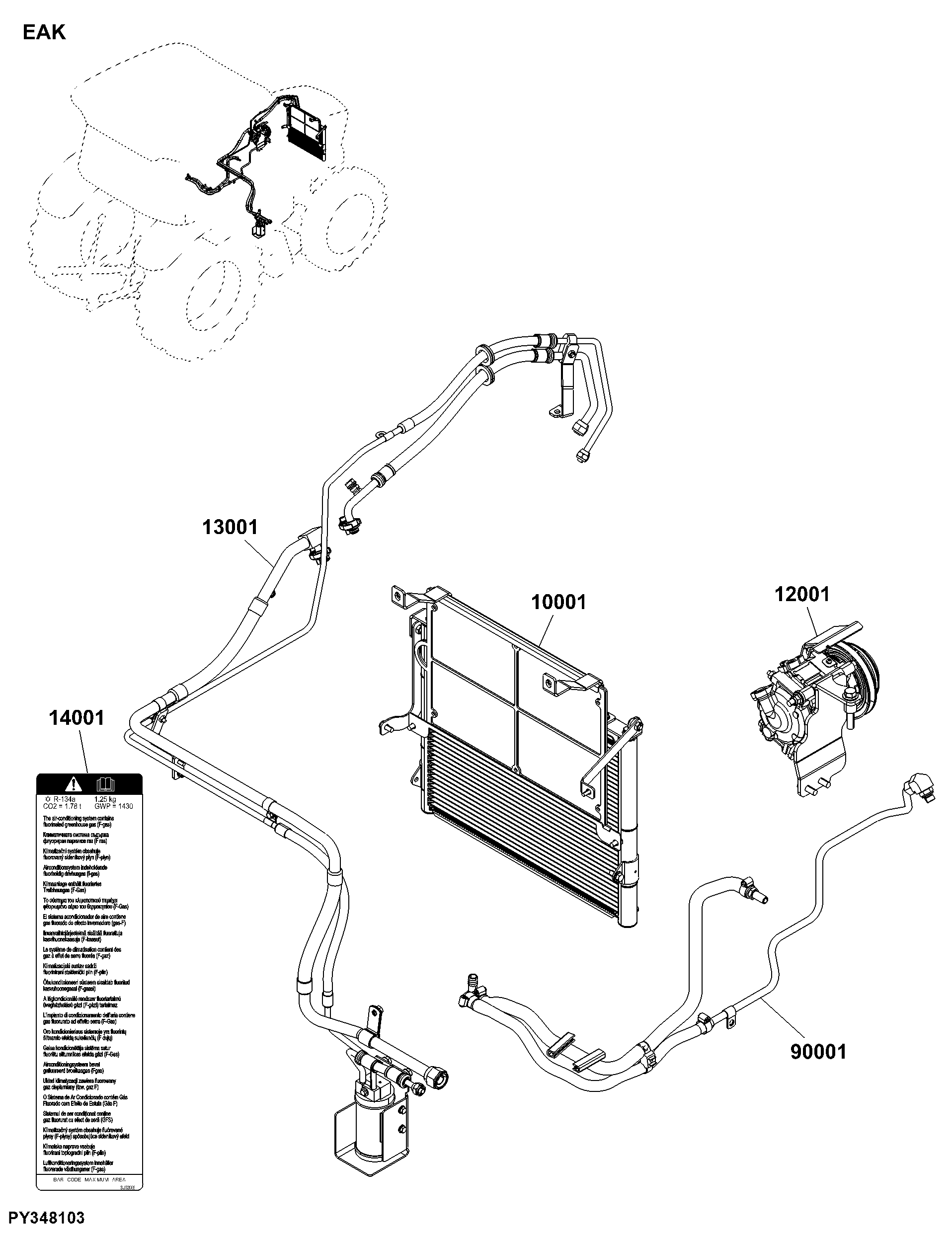 EAK Air Conditioning System, Engine Auxiliaries Related