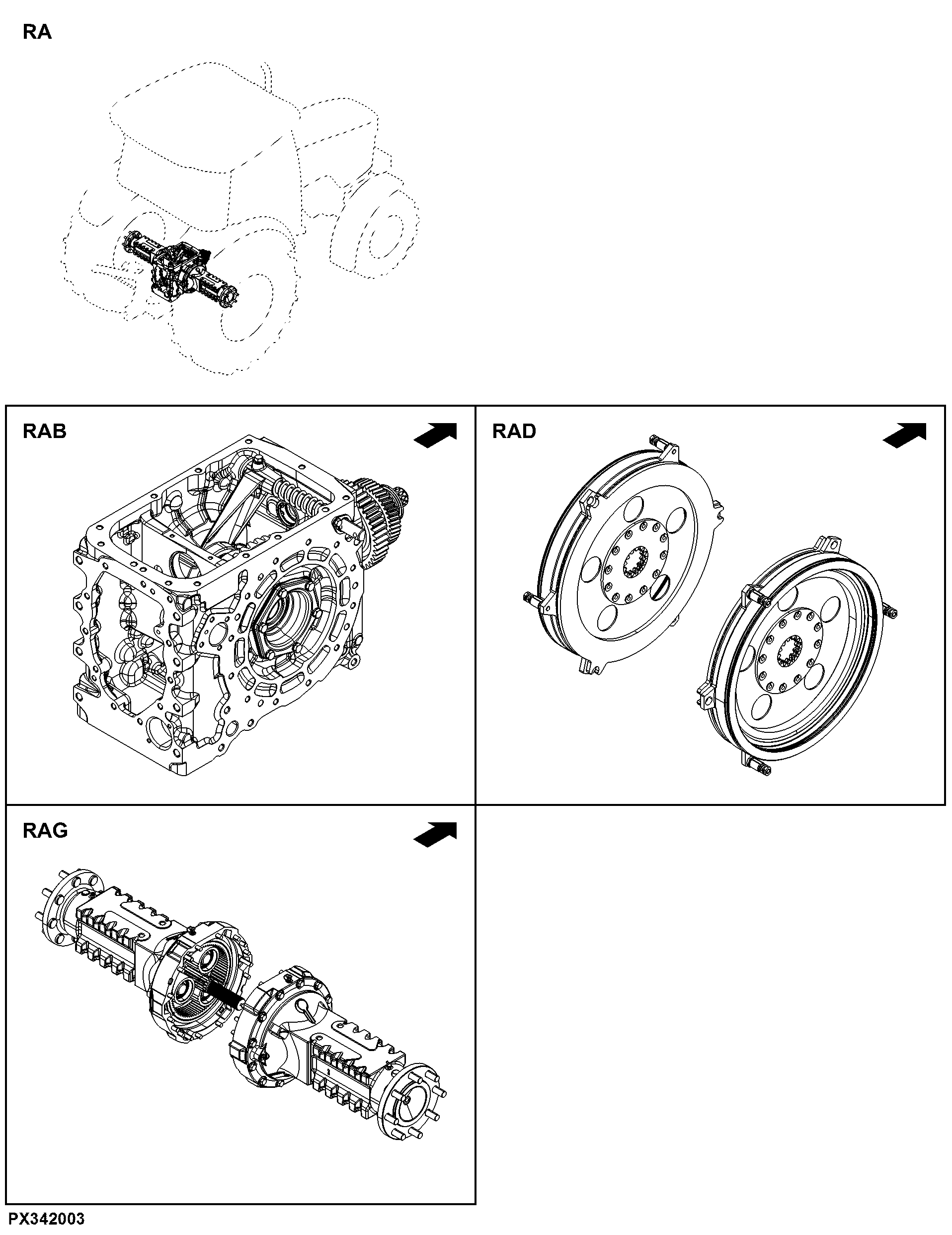 RA Rear Axle