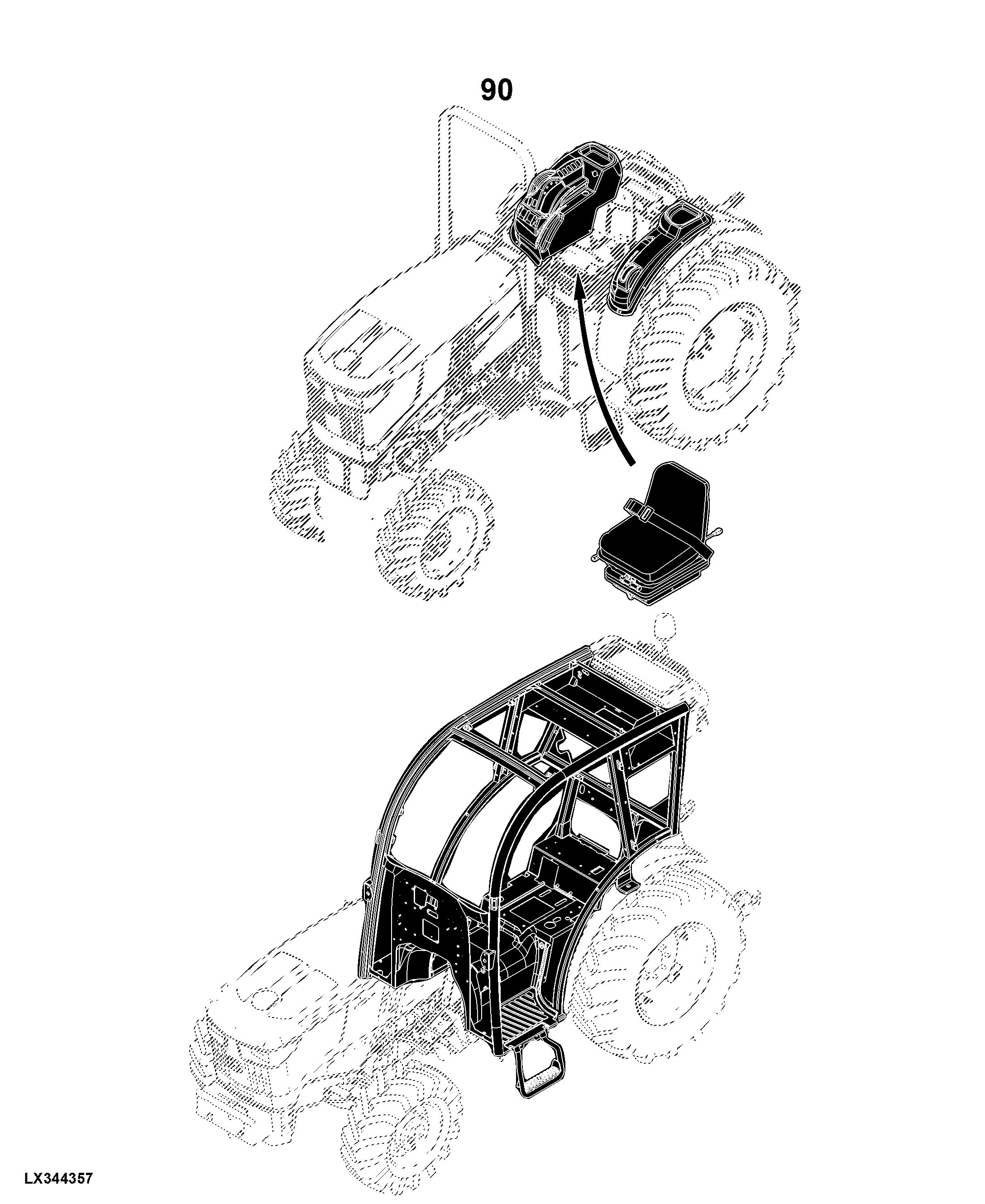 5100GL Tractor (Engine F5D) IT4 (Europe Edition)