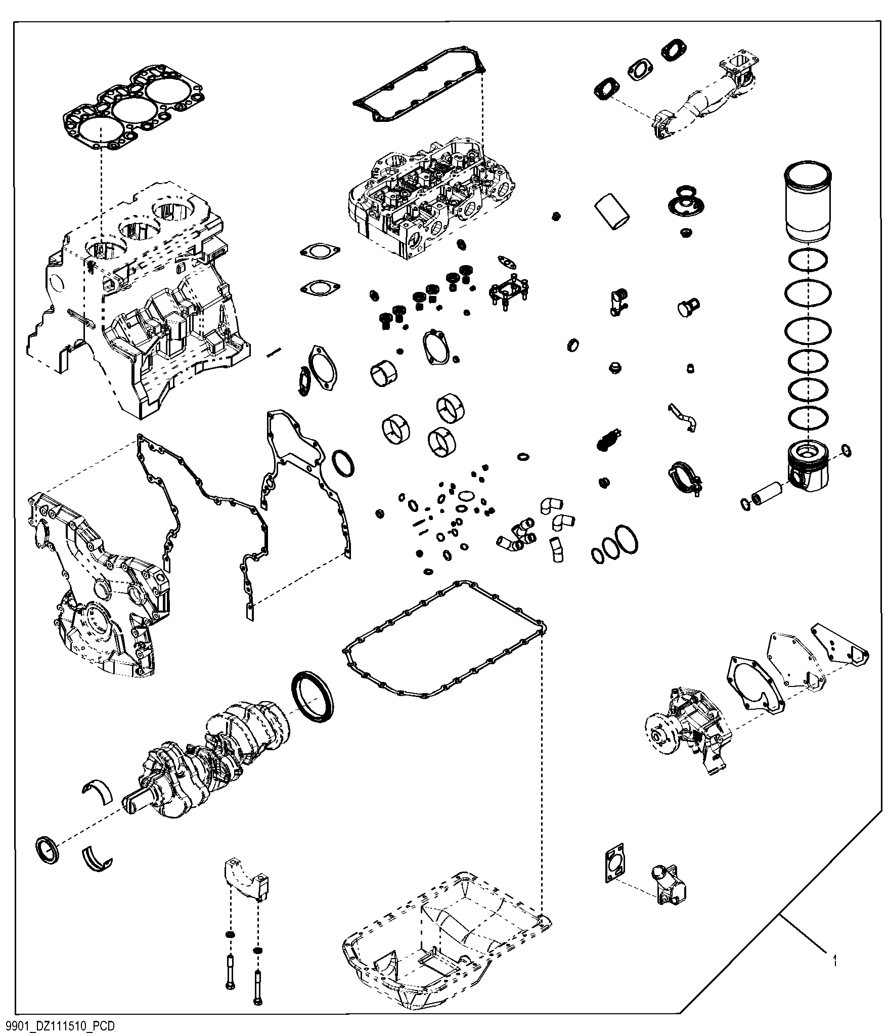 9901 Engine Overhaul Kit