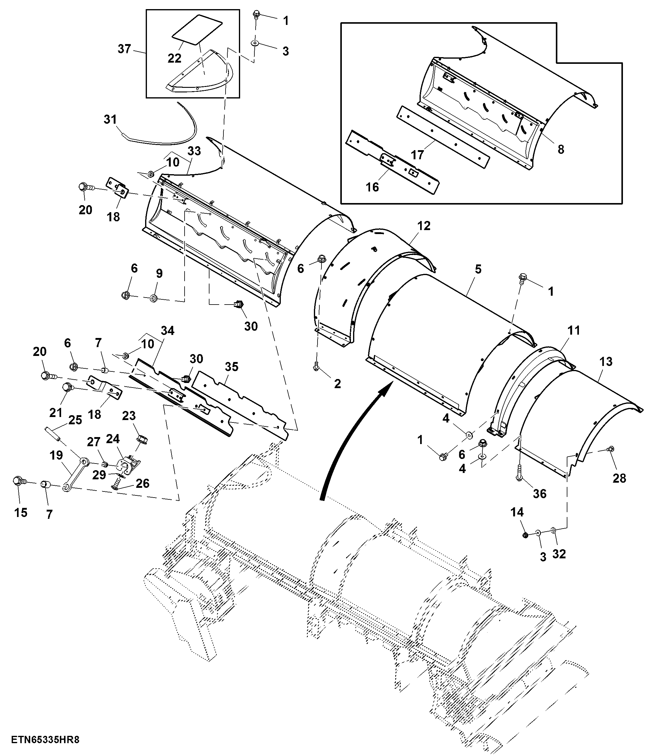 Rotary Top Covers, Adjustable Conical, Regular Wear