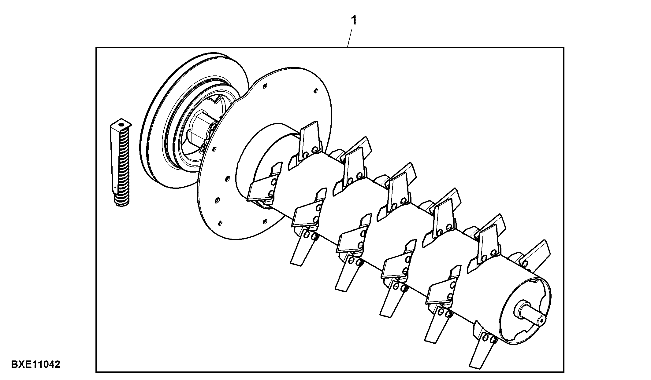 Discharge Chopper W/ Gauge, Attachment