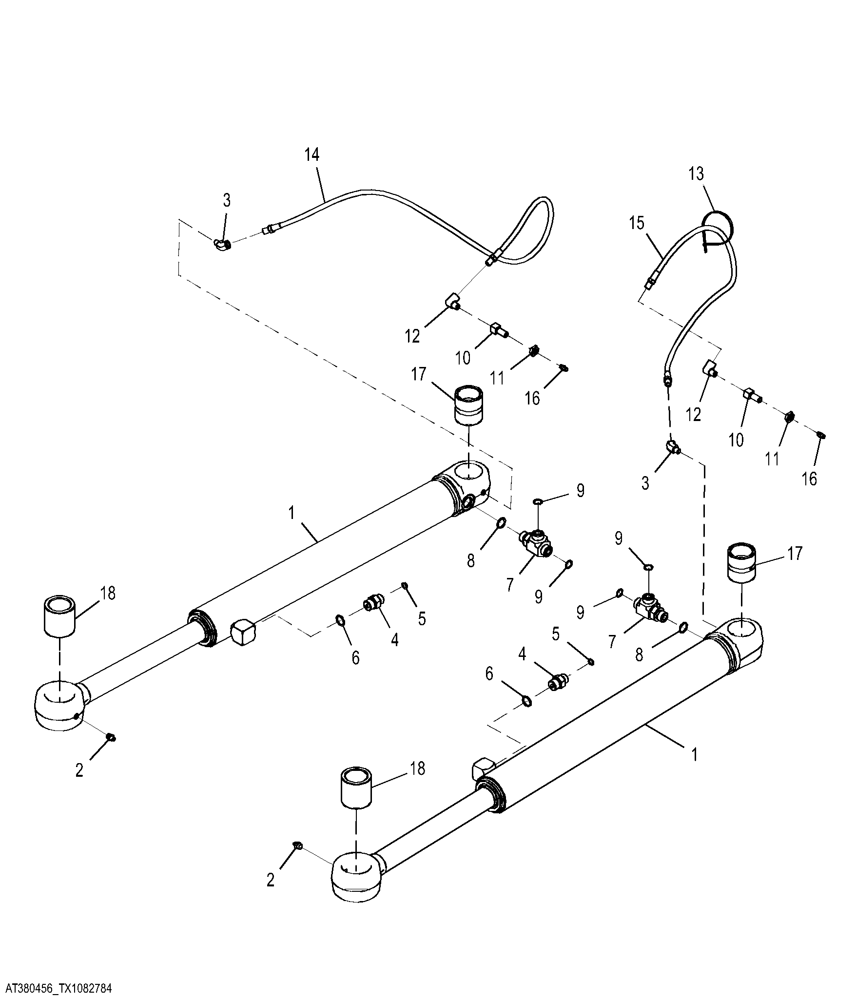 Steering Cylinders and Fittings (632198 - )