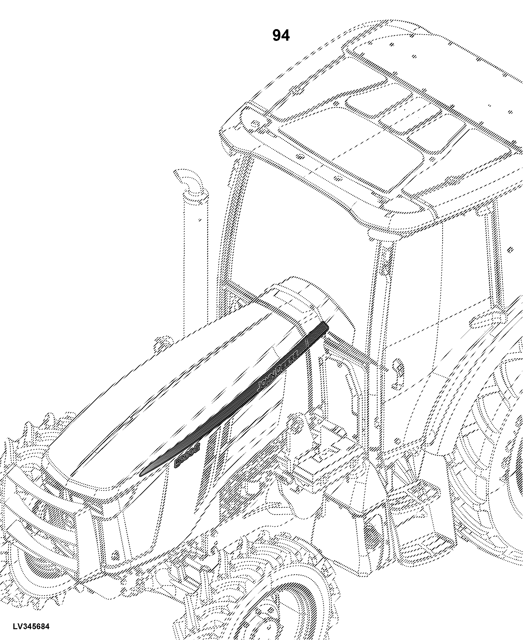 5090E Tractor (PIN: 1LV5090E*JK100001- )(North America Edition)