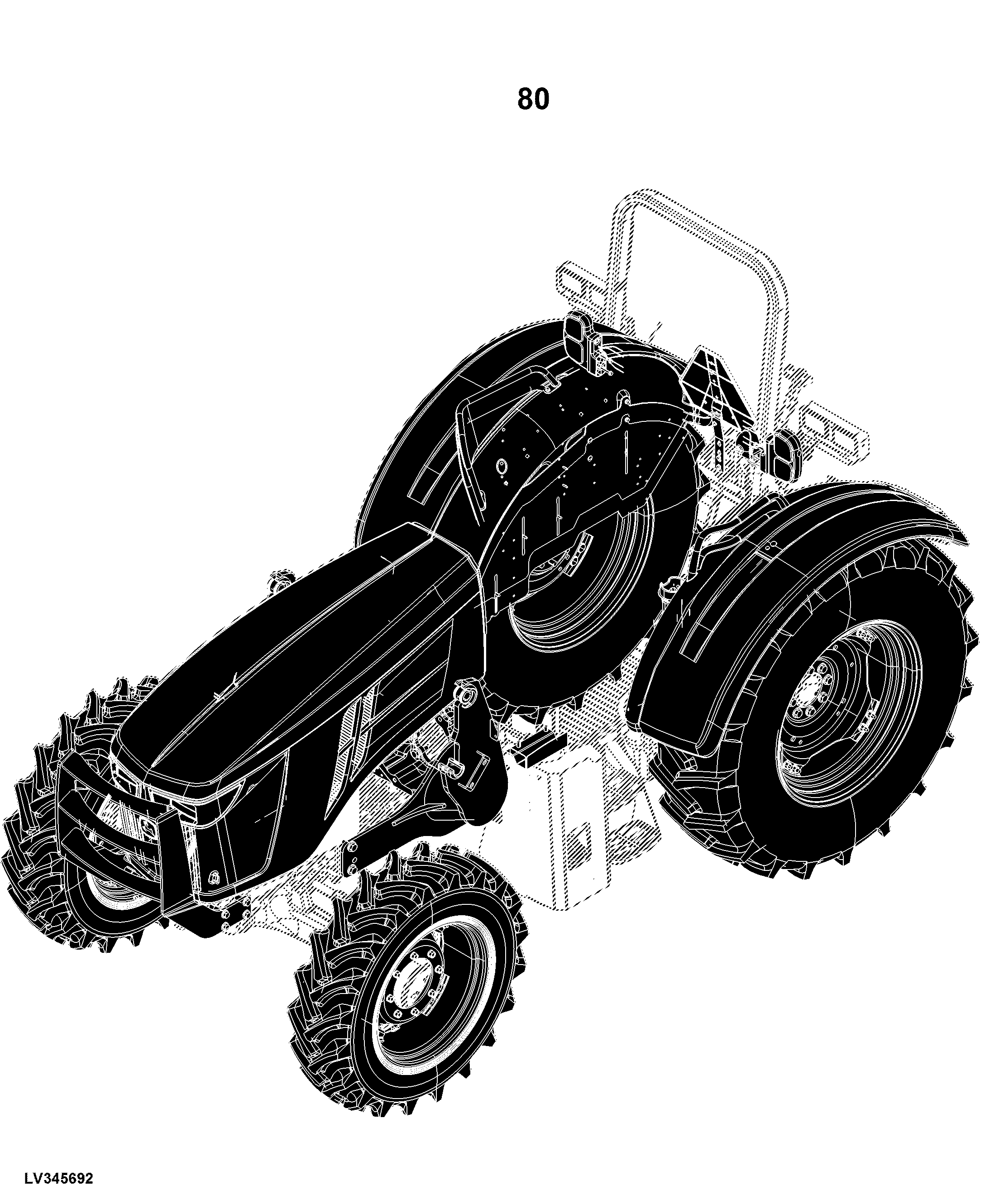 5090EL Tractor (PIN: 1LV5090E*JK700001- )(North America Edition)