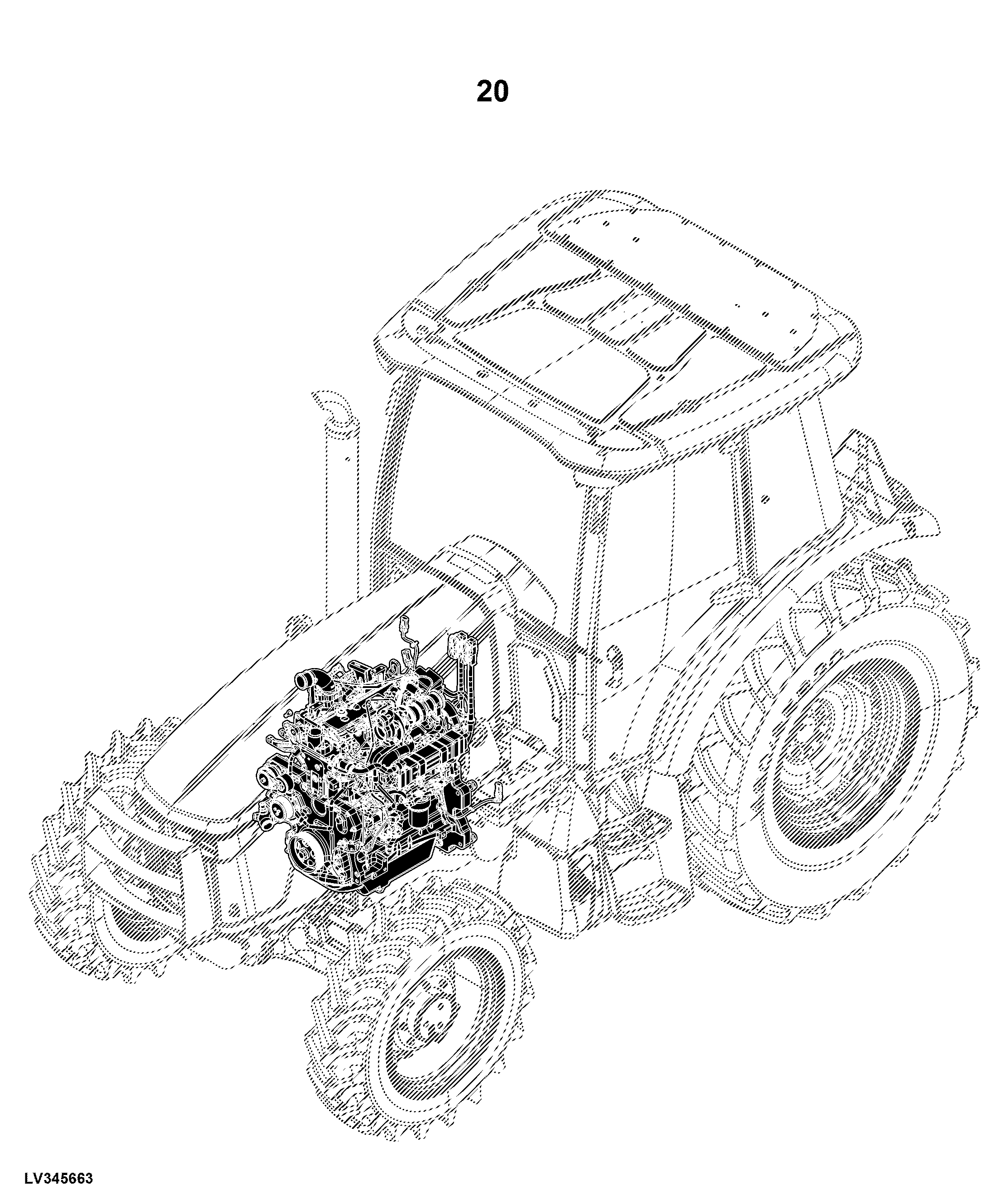 5090E Tractor (PIN: 1LV5090E*JK100001- )(North America Edition)