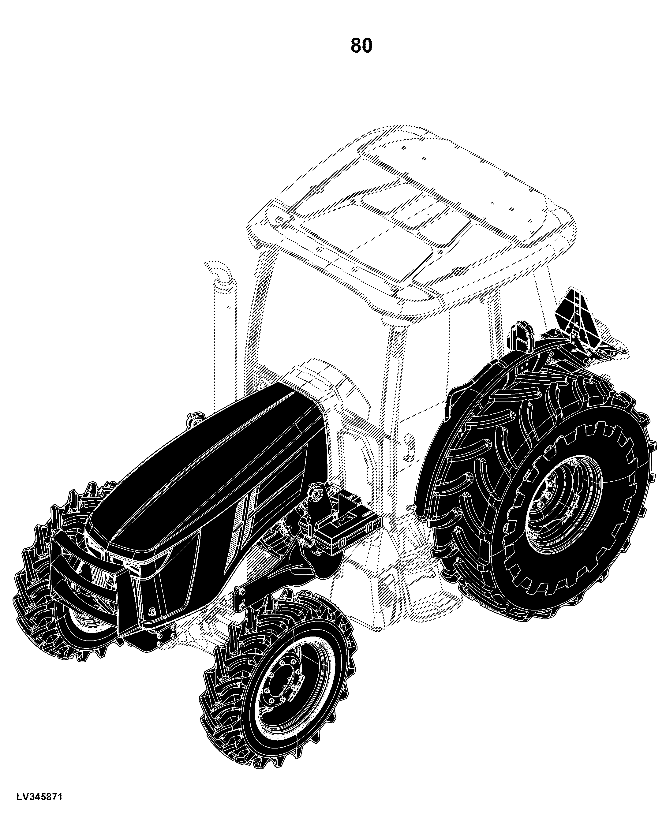 5090E Tractor (PIN: 1LV5090E*JK100001- )(North America Edition)
