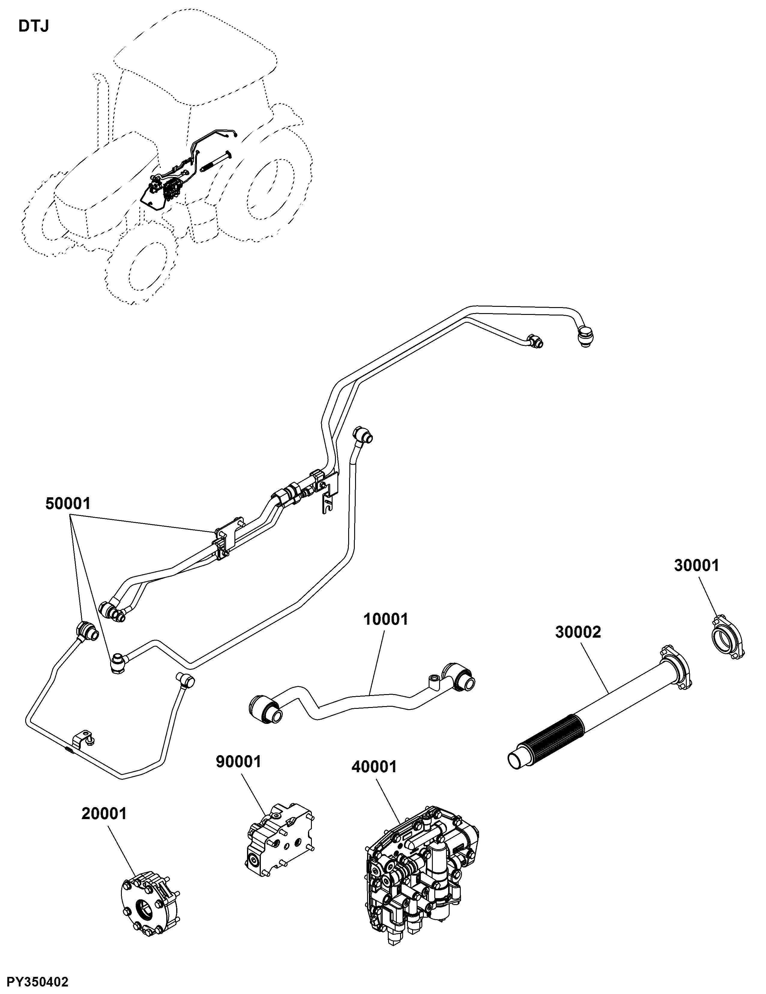 DTJ Transmission Hydraulic Modules and Assemblies