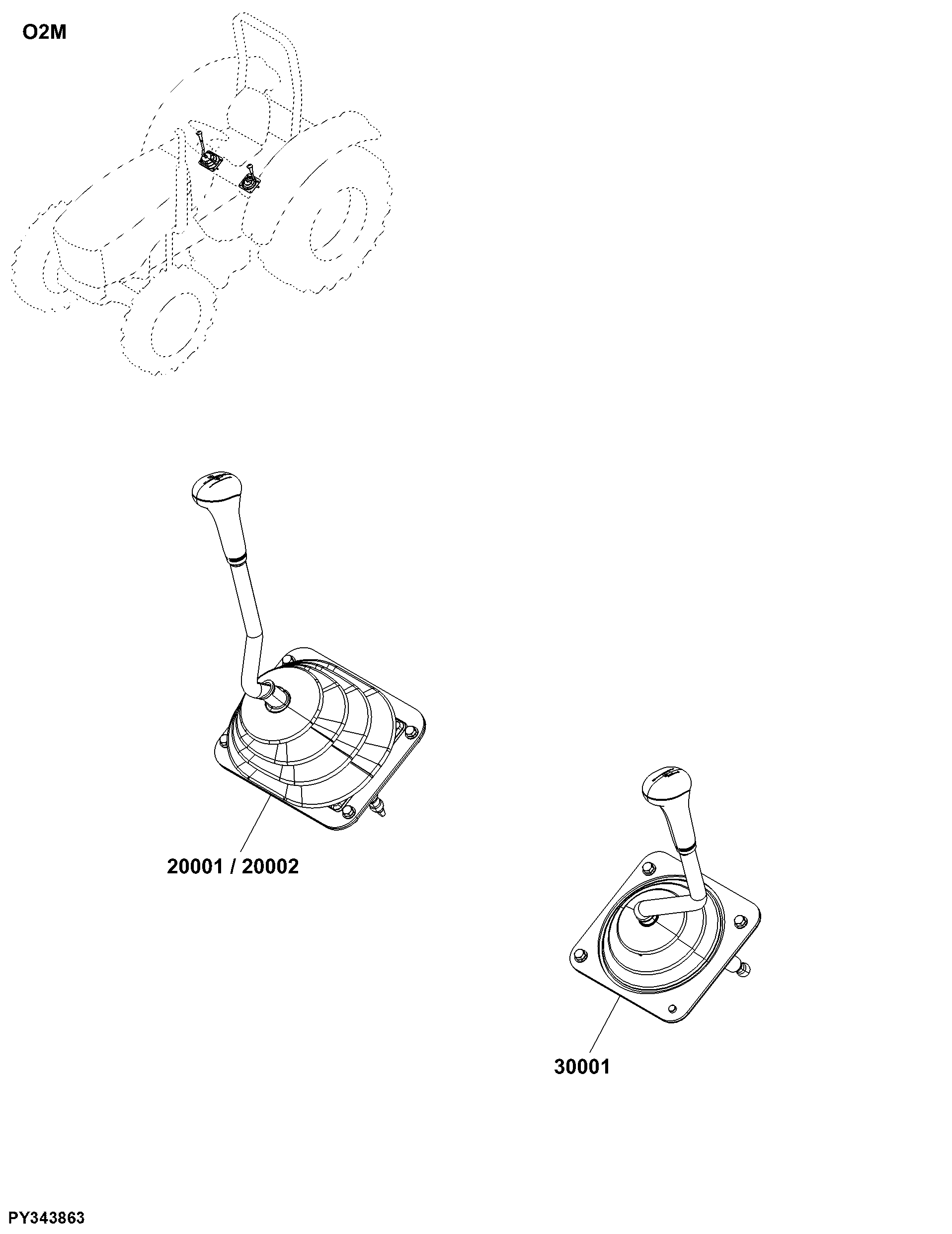 O2M Transmission Controls