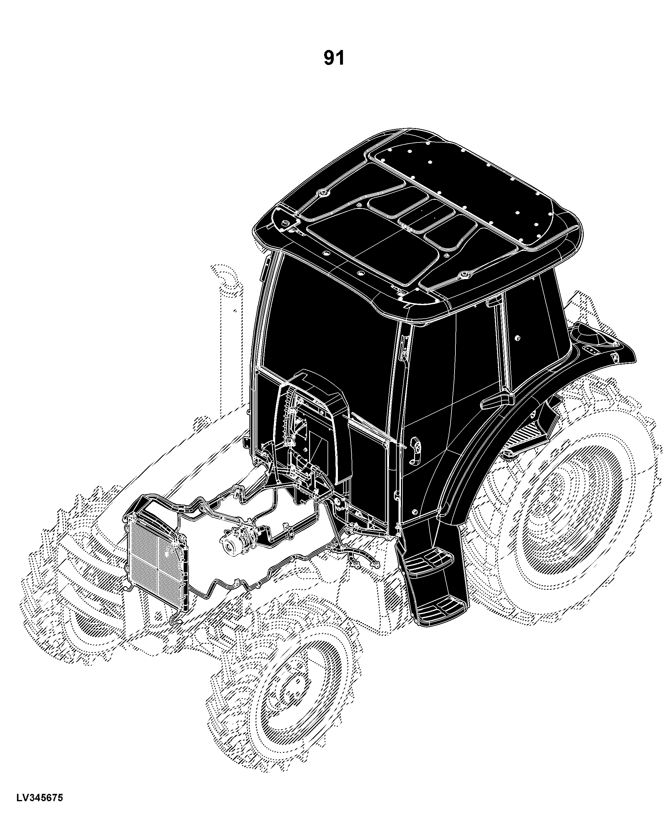 5090E Tractor (PIN: 1LV5090E*JK100001- )(North America Edition)