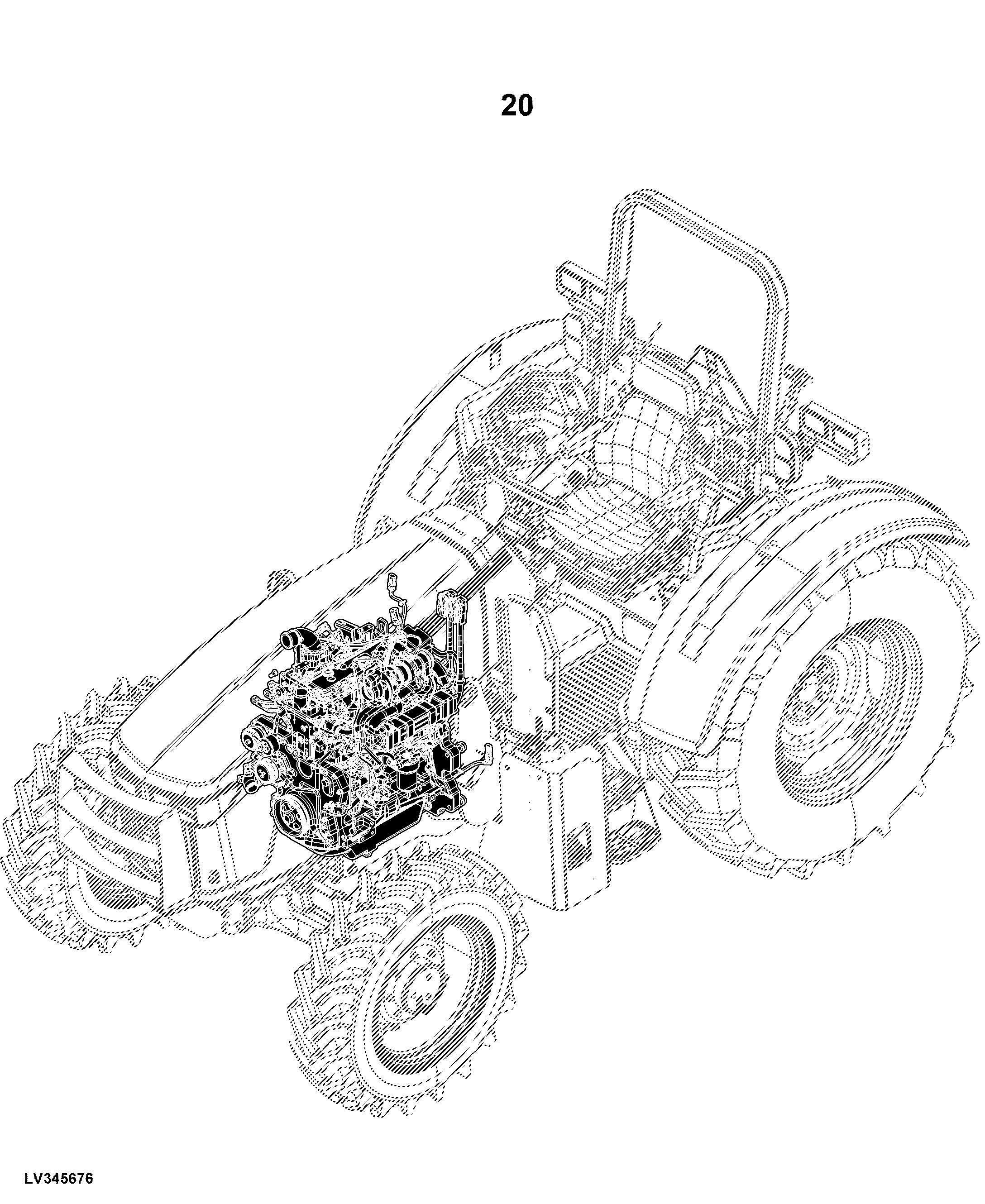 5090EL Tractor (PIN: 1LV5090E*JK700001- )(North America Edition)