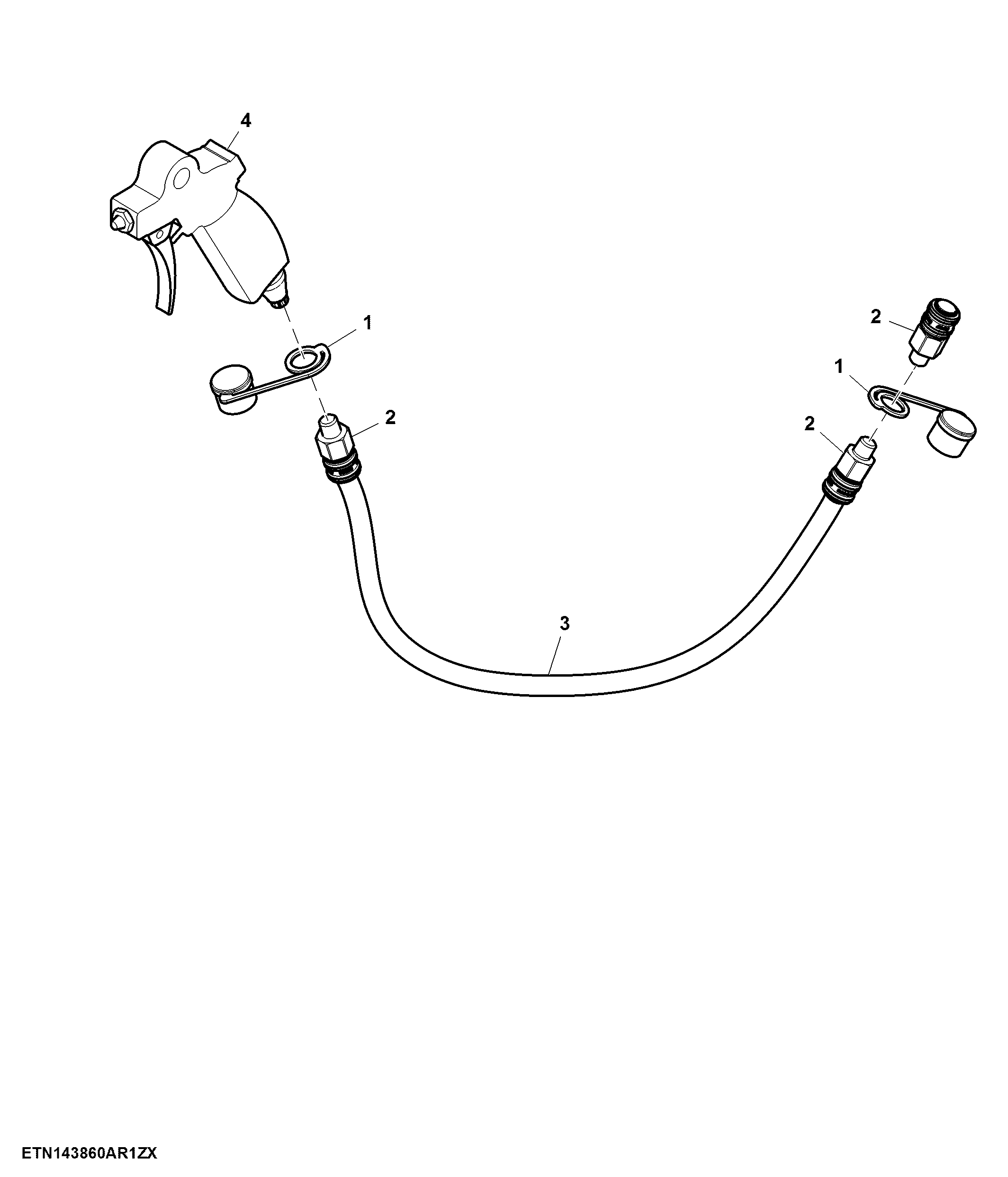 Air Compressor Pneumatic Coupler (For Europe)