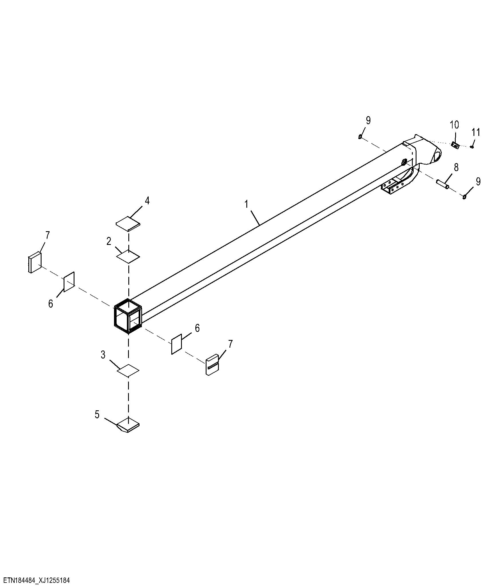 Boom Extension, Double Brake, CH6113 / CH6113 IBC