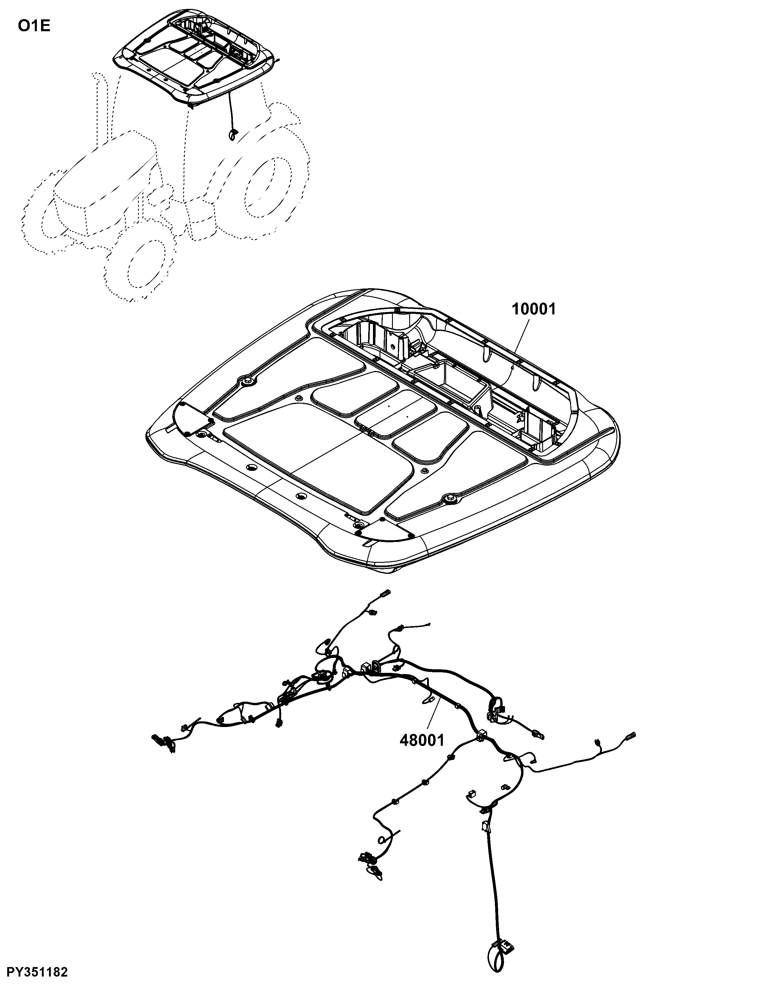 O1E Roof Components