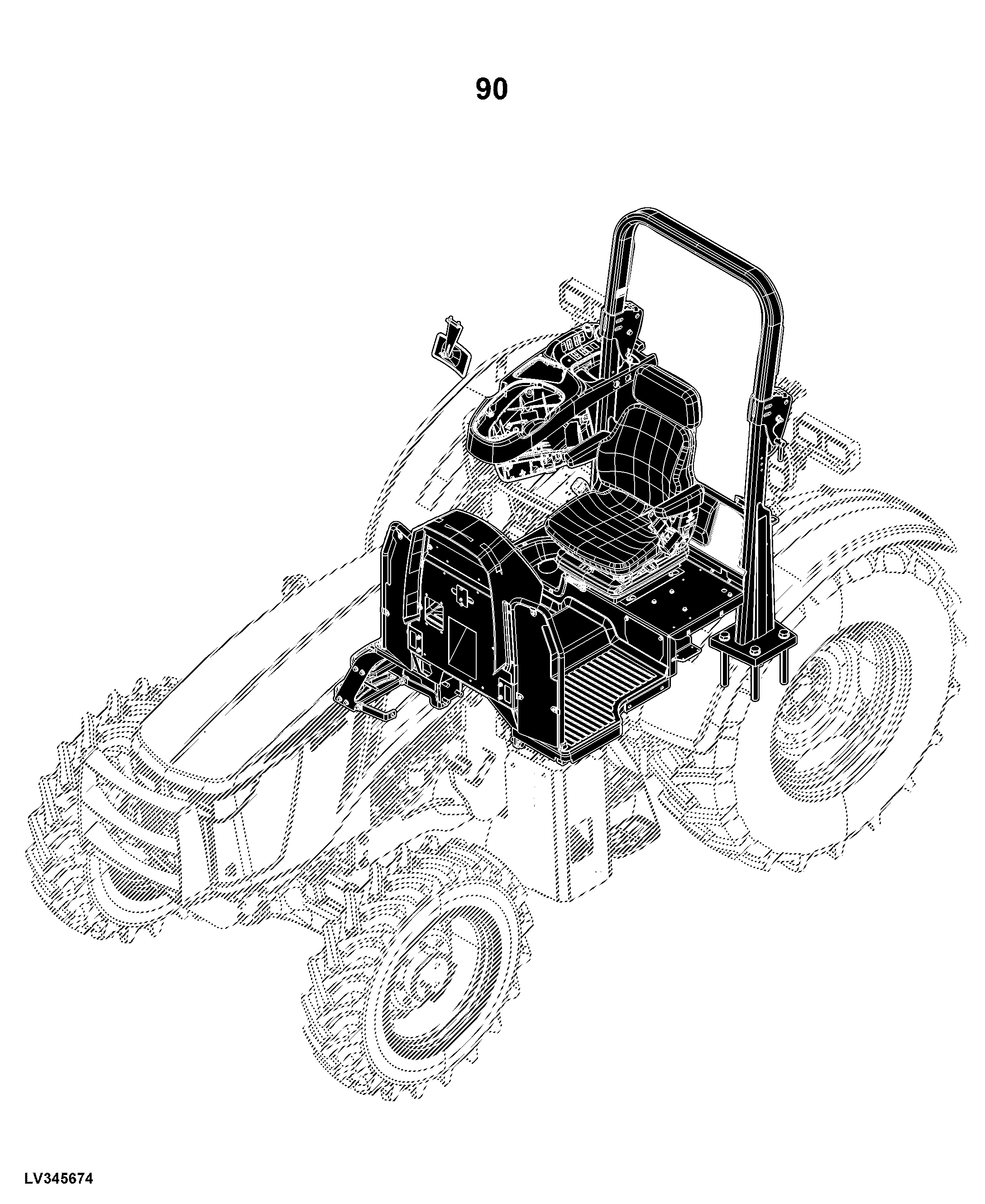 5090E Tractor (PIN: 1LV5090E*JK100001- )(North America Edition)