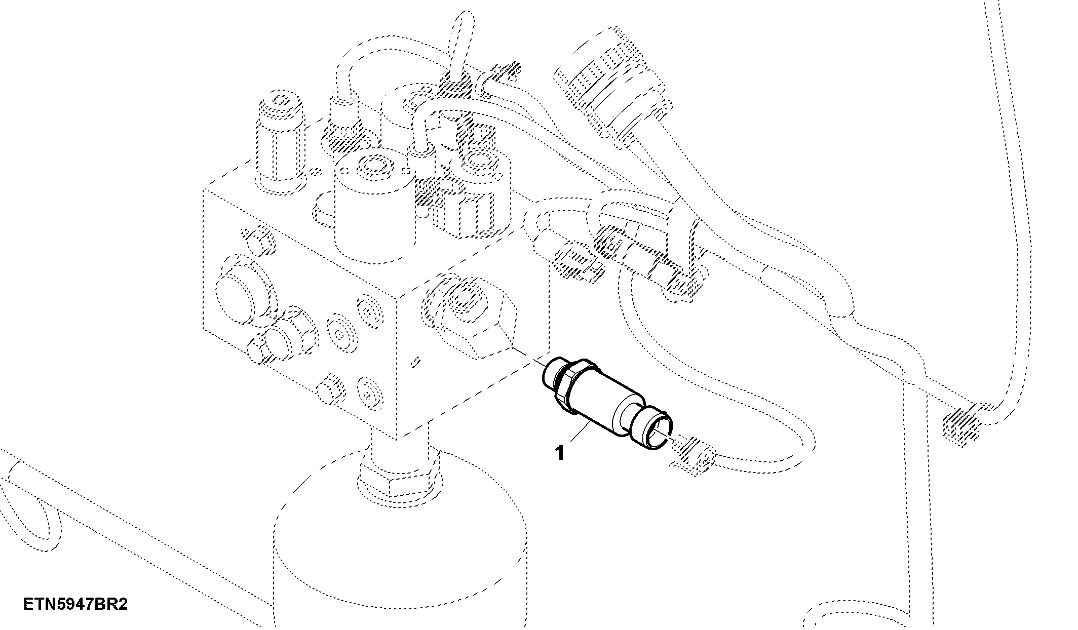 Feeder house Flow Control Valve Pressure Sensor