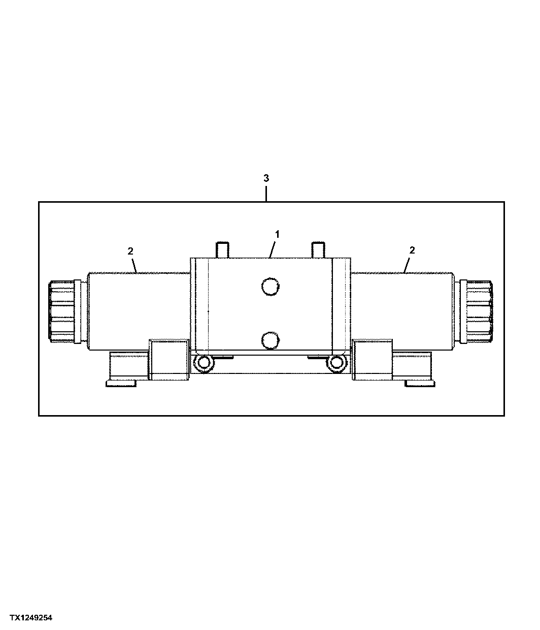 Hydrostatic Pump Control Valve
