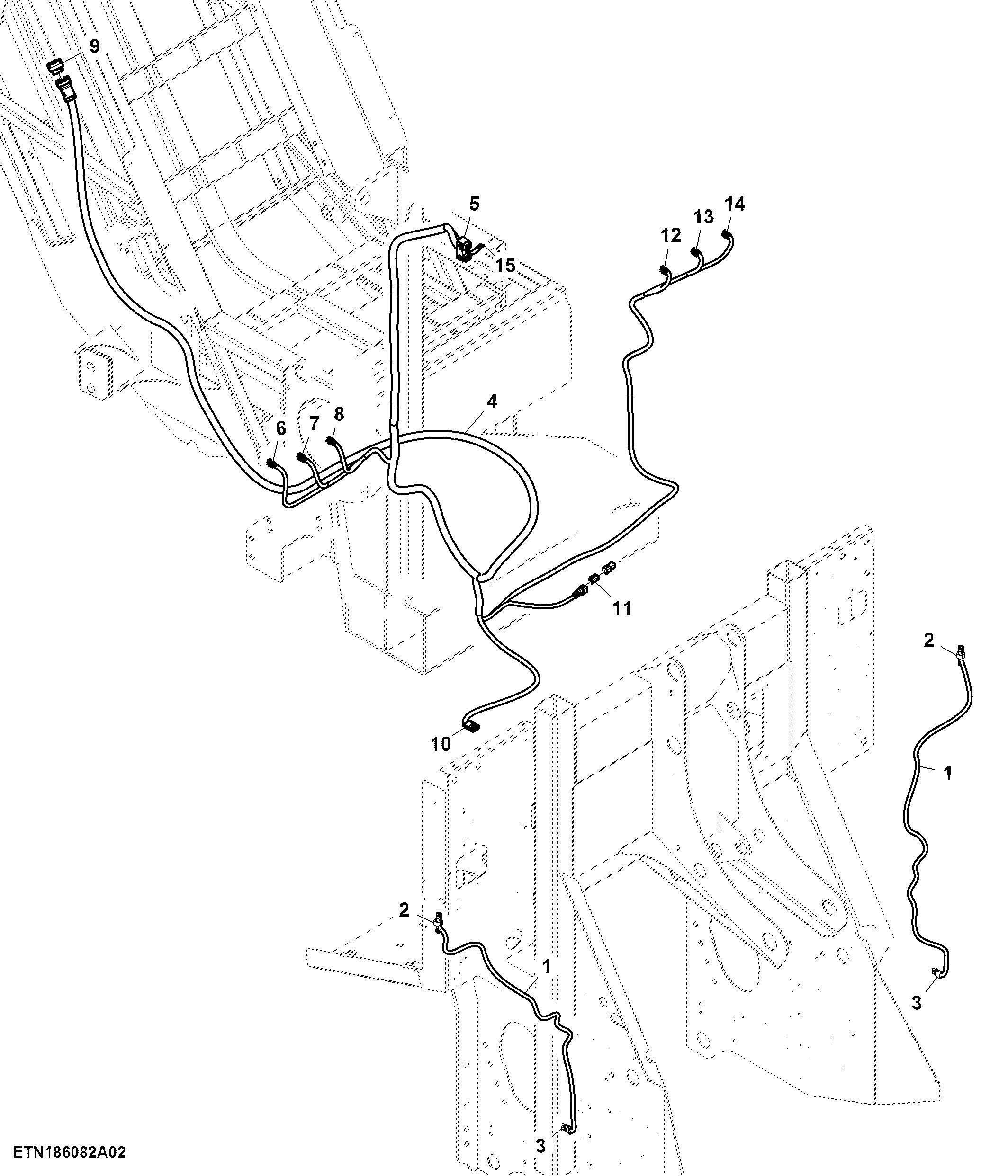 Wiring Harness, Main Frame Extension (181119 - )