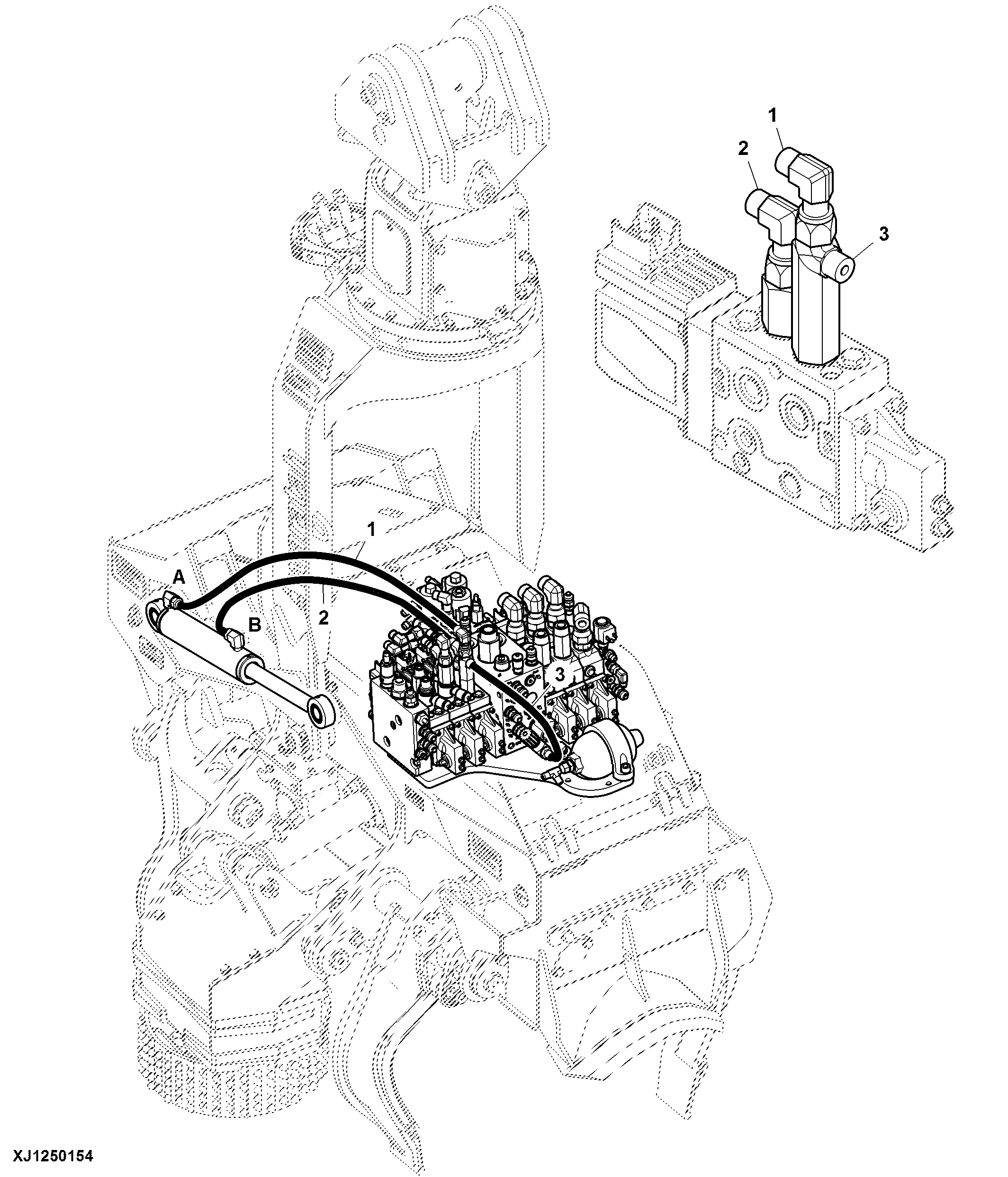 Tilt Cylinder Hoses ( - 000471)