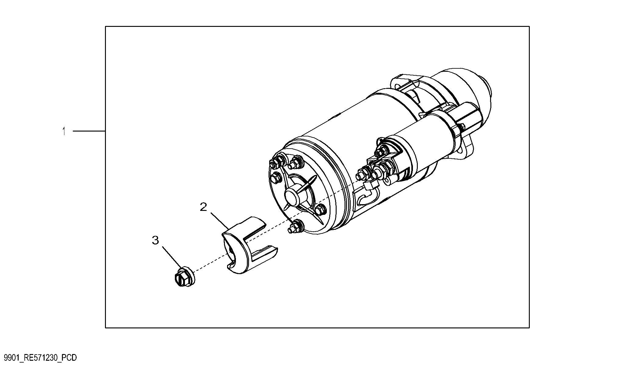 9901 Starter Motor Kit