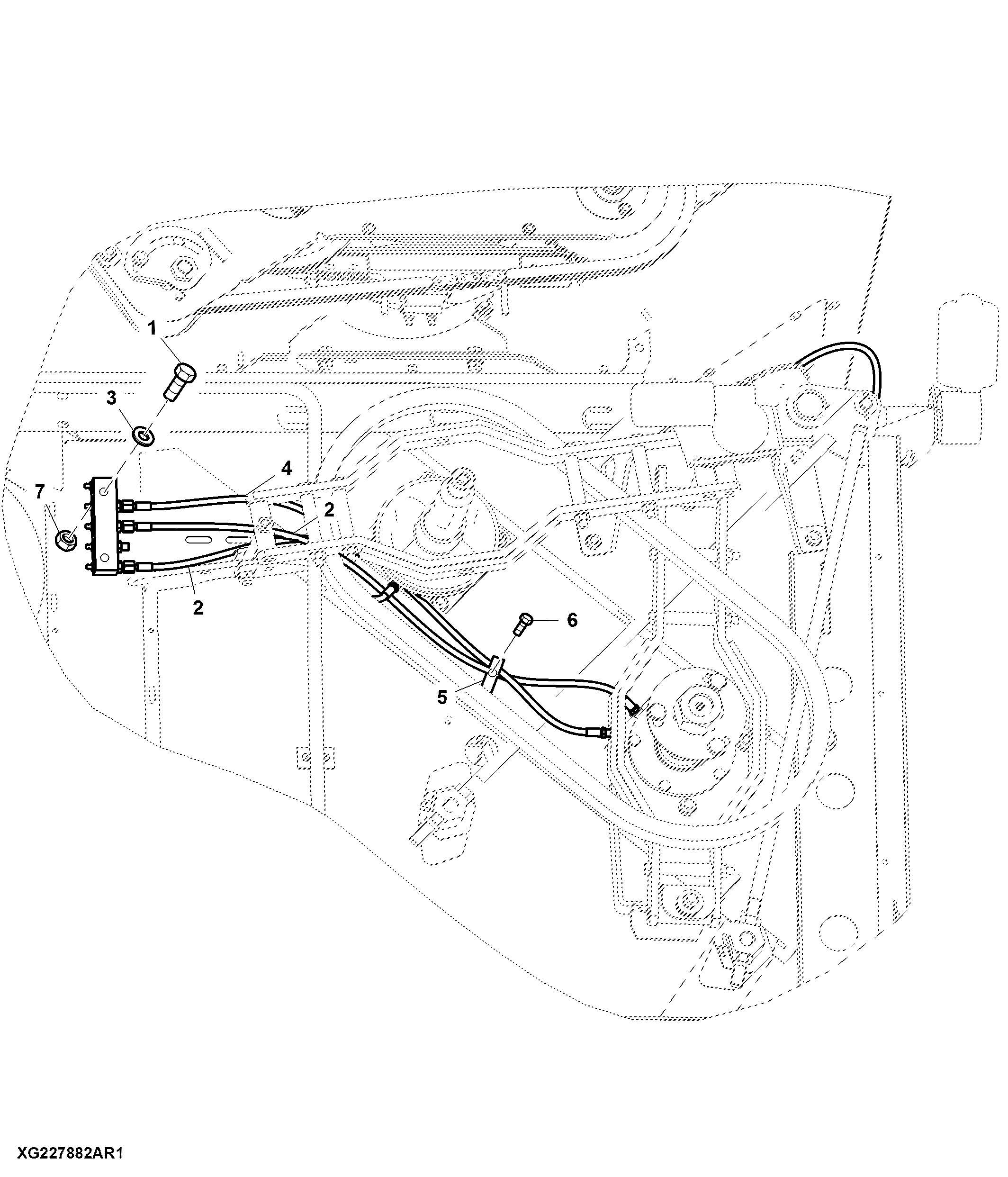 Central Lubrication System, RH