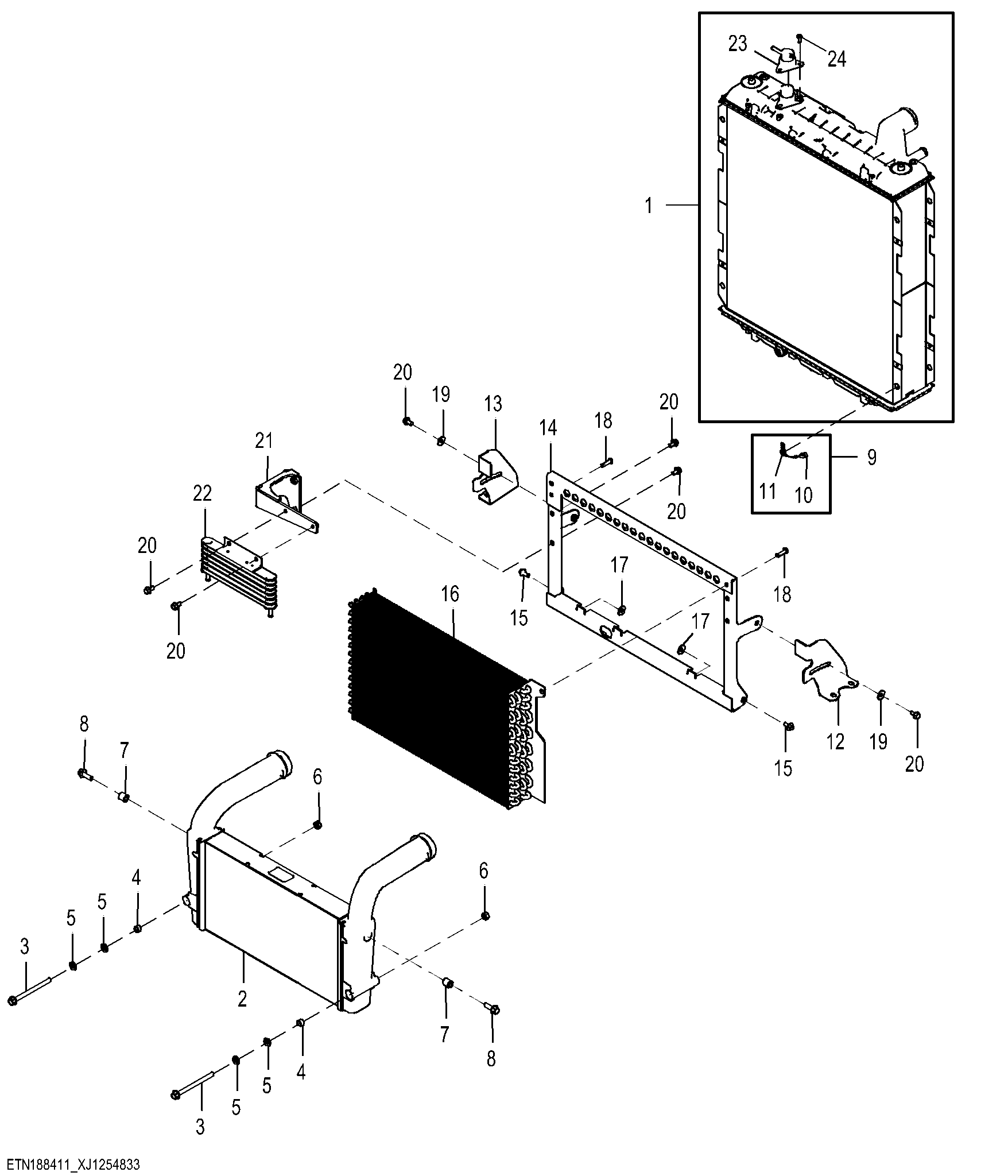 Cooling Package (Engine 4045HBZ02-DZ111773)