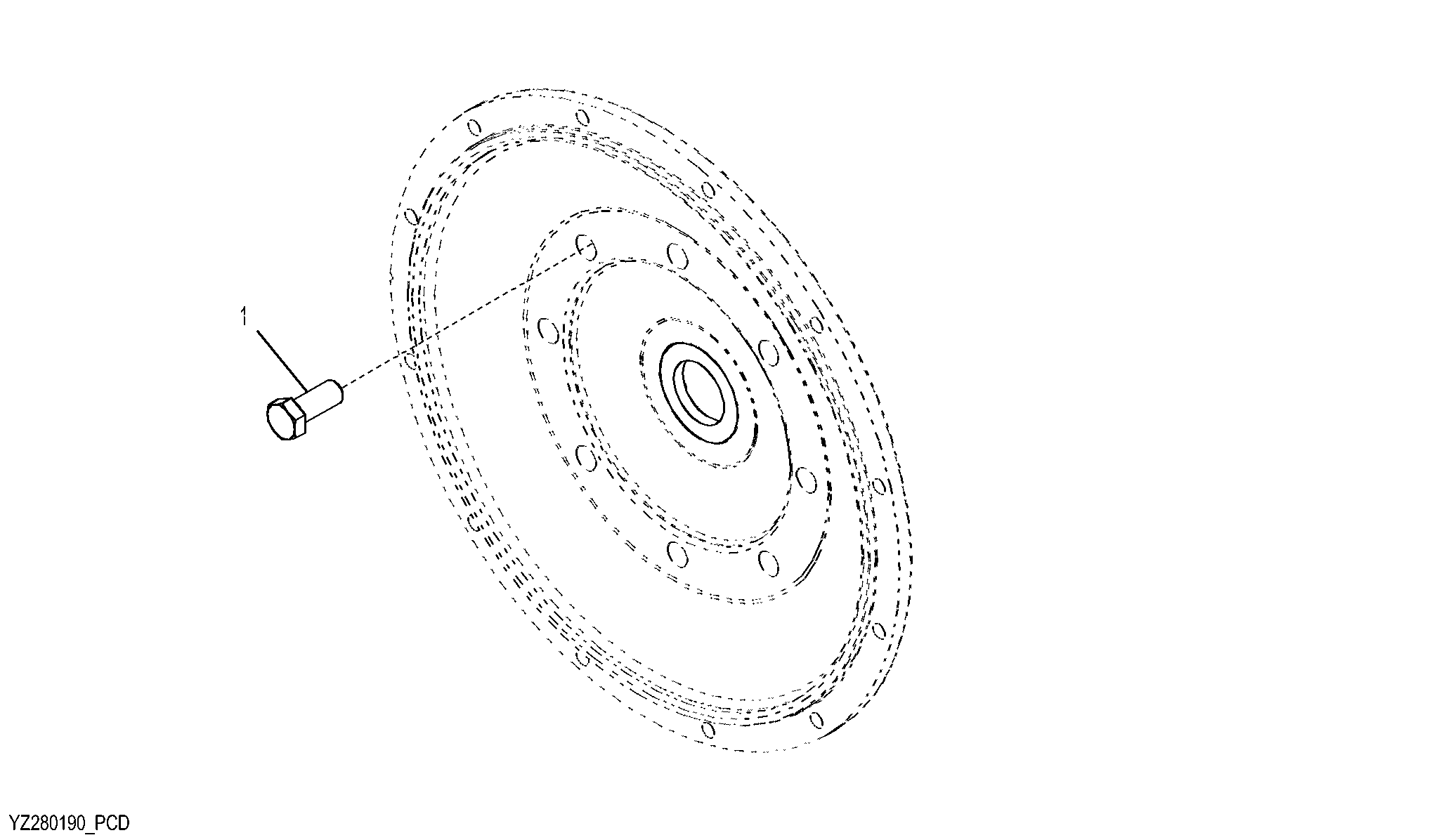 YZ280190 Screw, Fastener Group