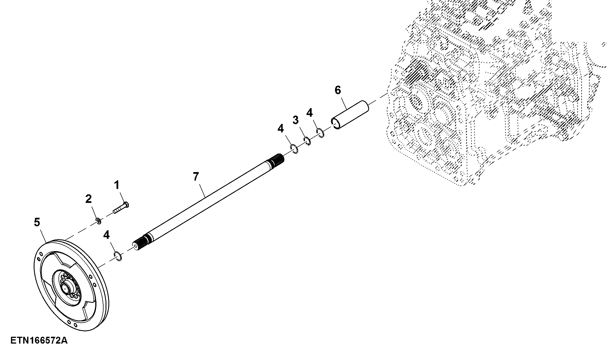 Drive Shaft, Engine to Transmission, PowrQuad™