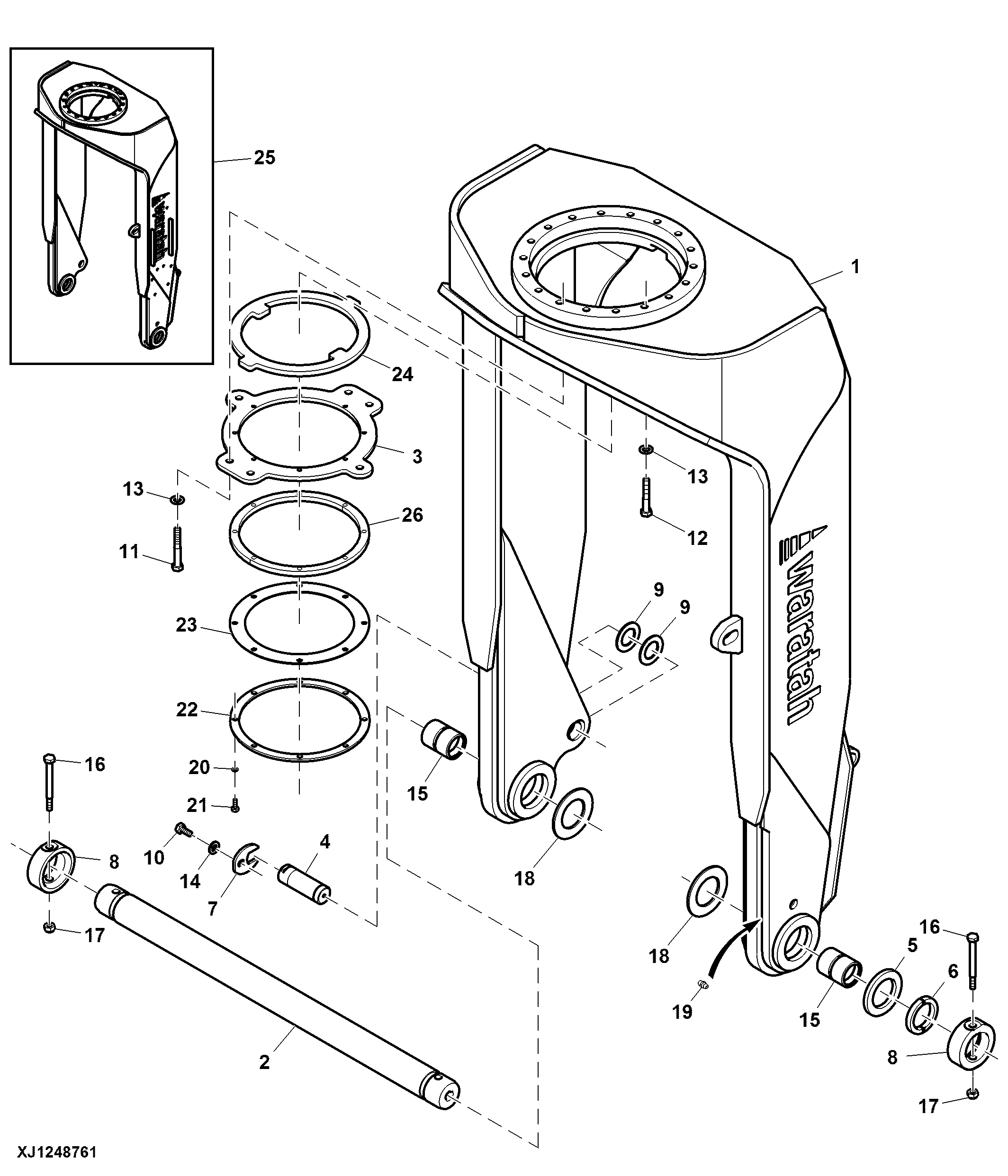 Tilt Frame (Continuous Rotation and Through-hosing)