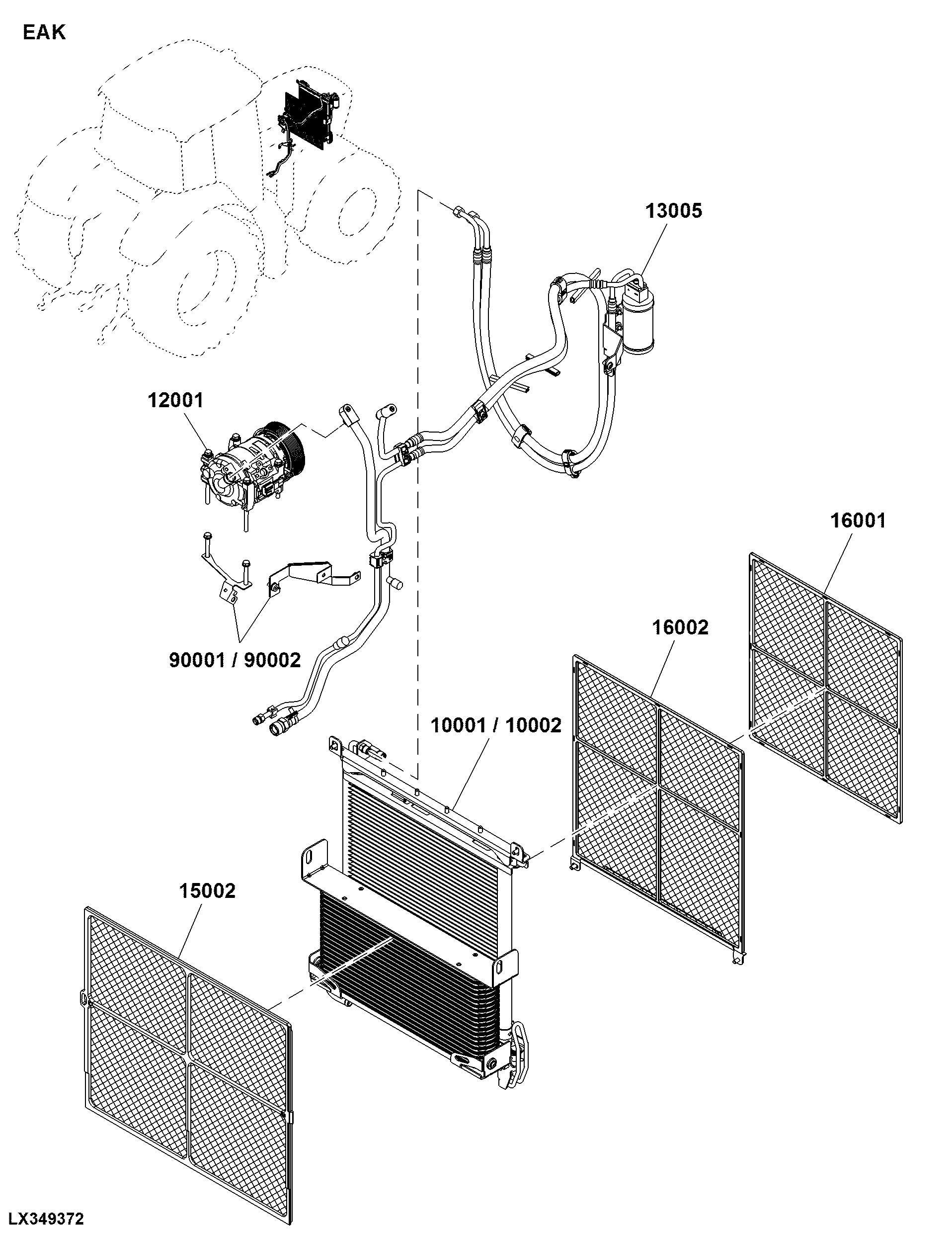 EAK Air Conditioning System, Engine Auxiliaries Related