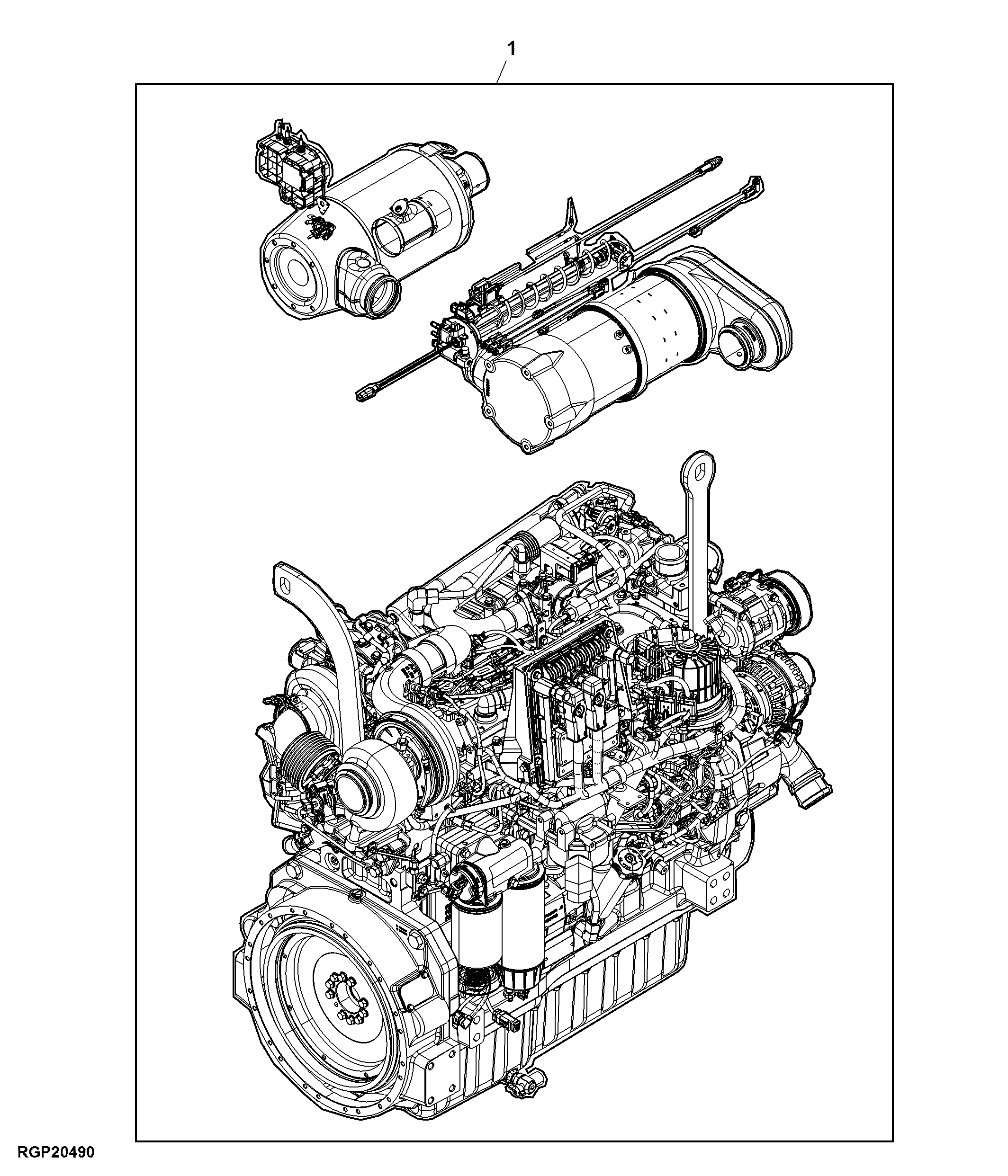 9901 Replacement Engine