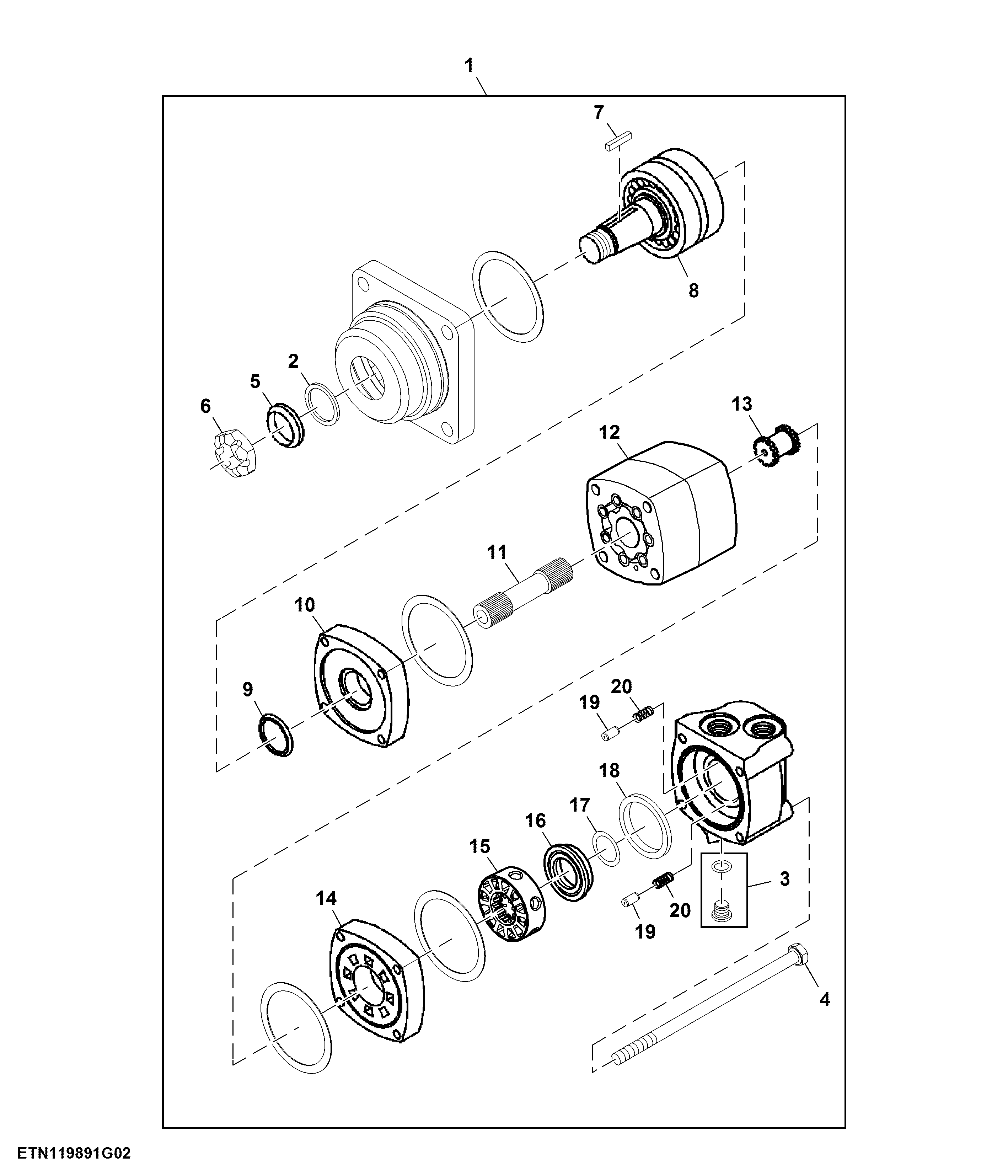 Elevator Drive Motor Components, Variable Speed ( - 190003)