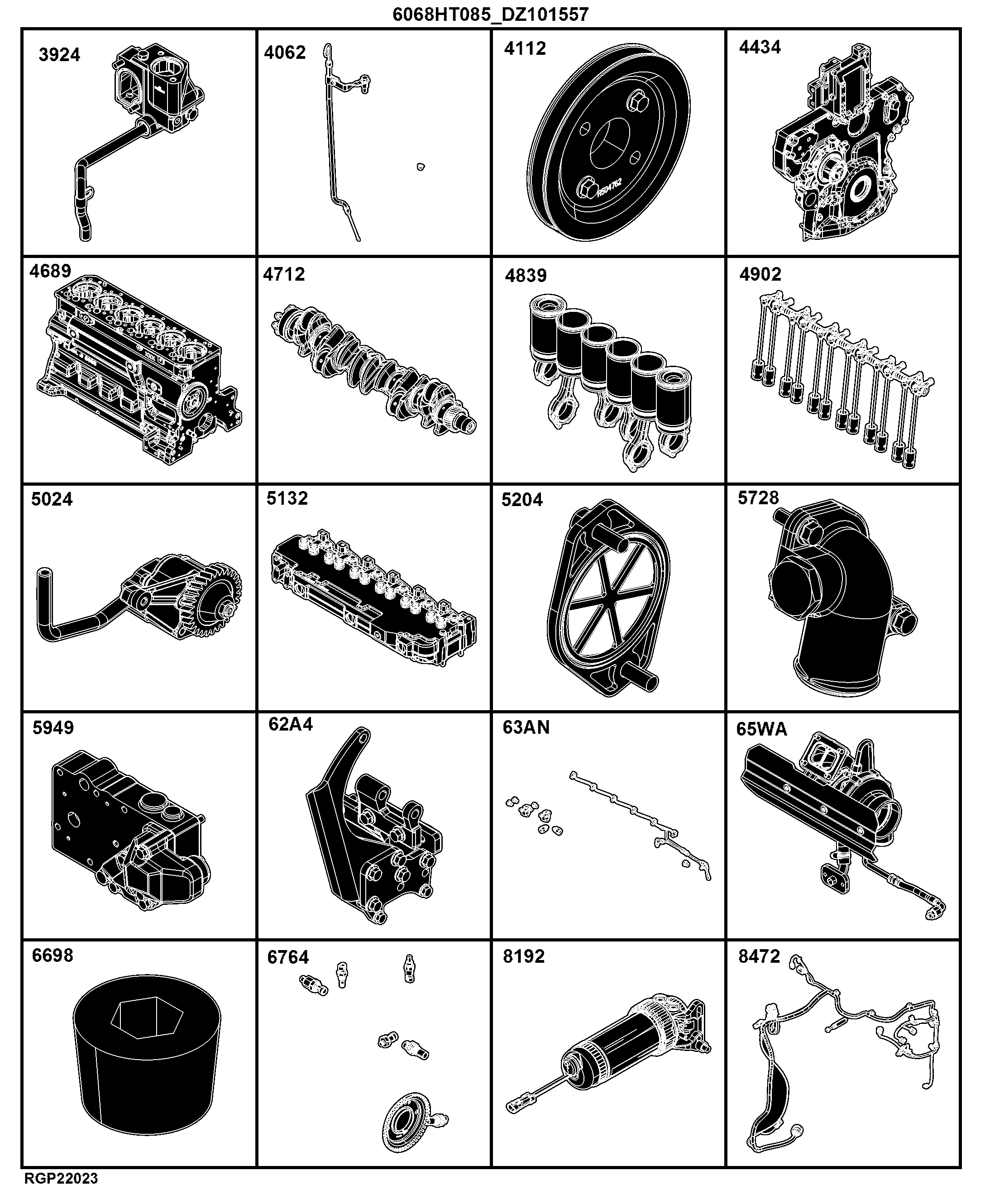 04C Engine 6068HT085-DZ101557