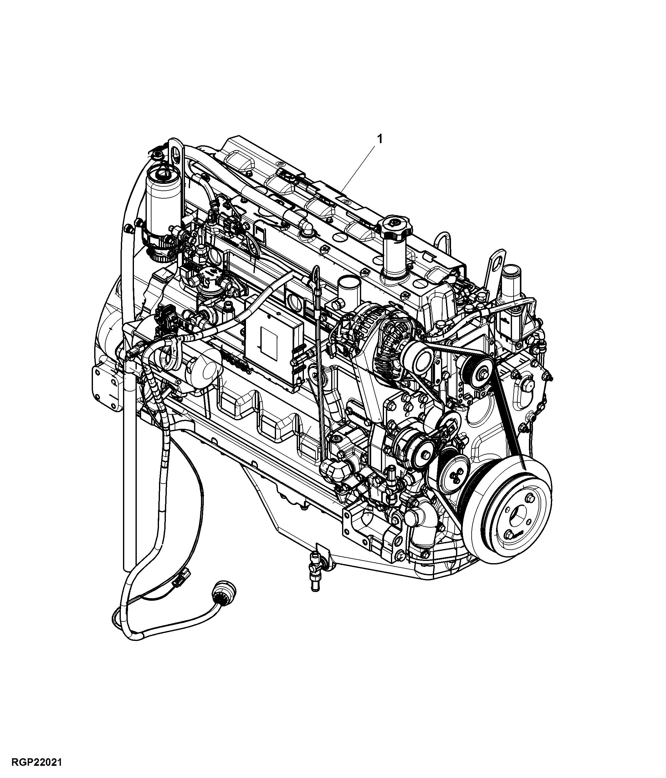 9901 Replacement Engine