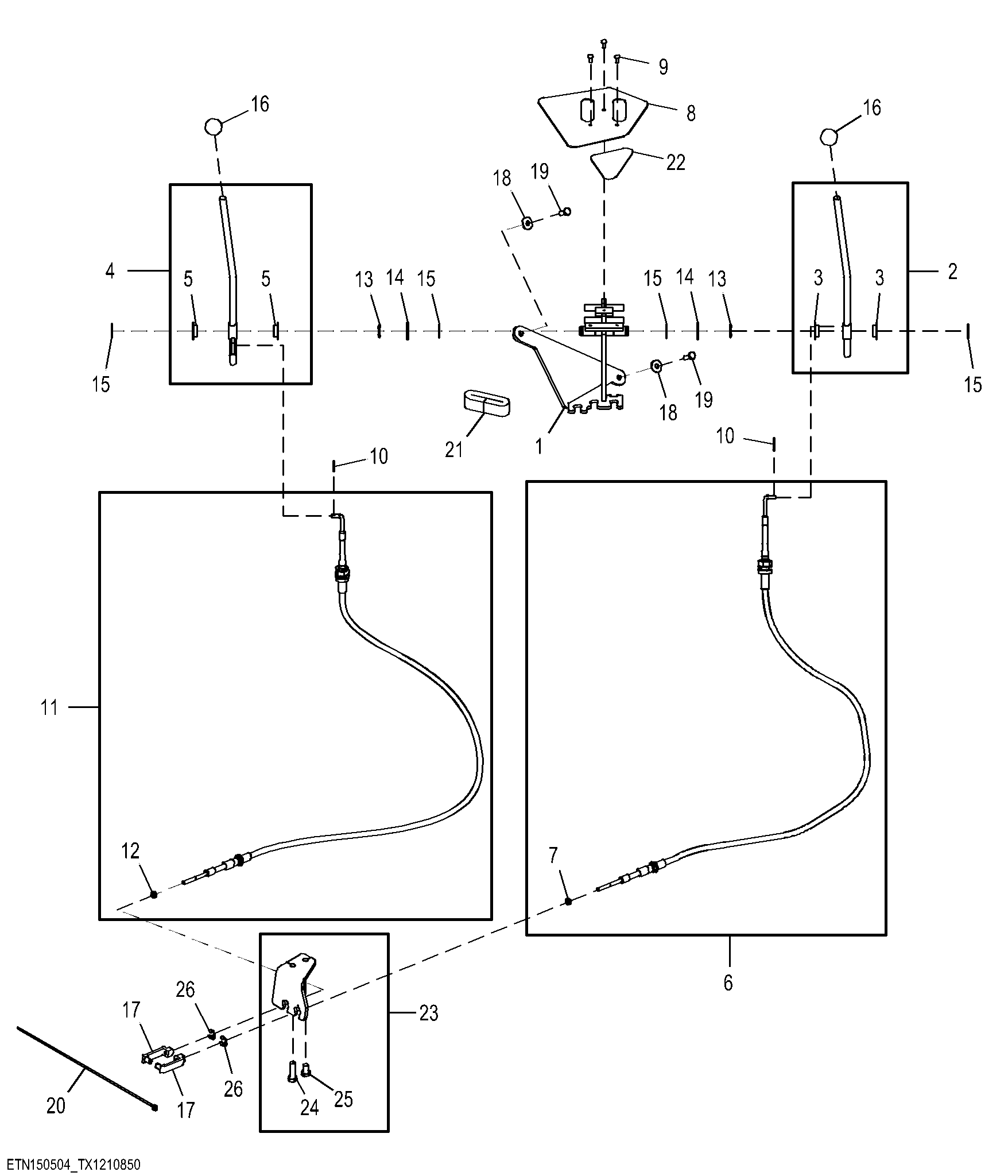 Stabilizer Control (Use For AT426611 and AT426703)