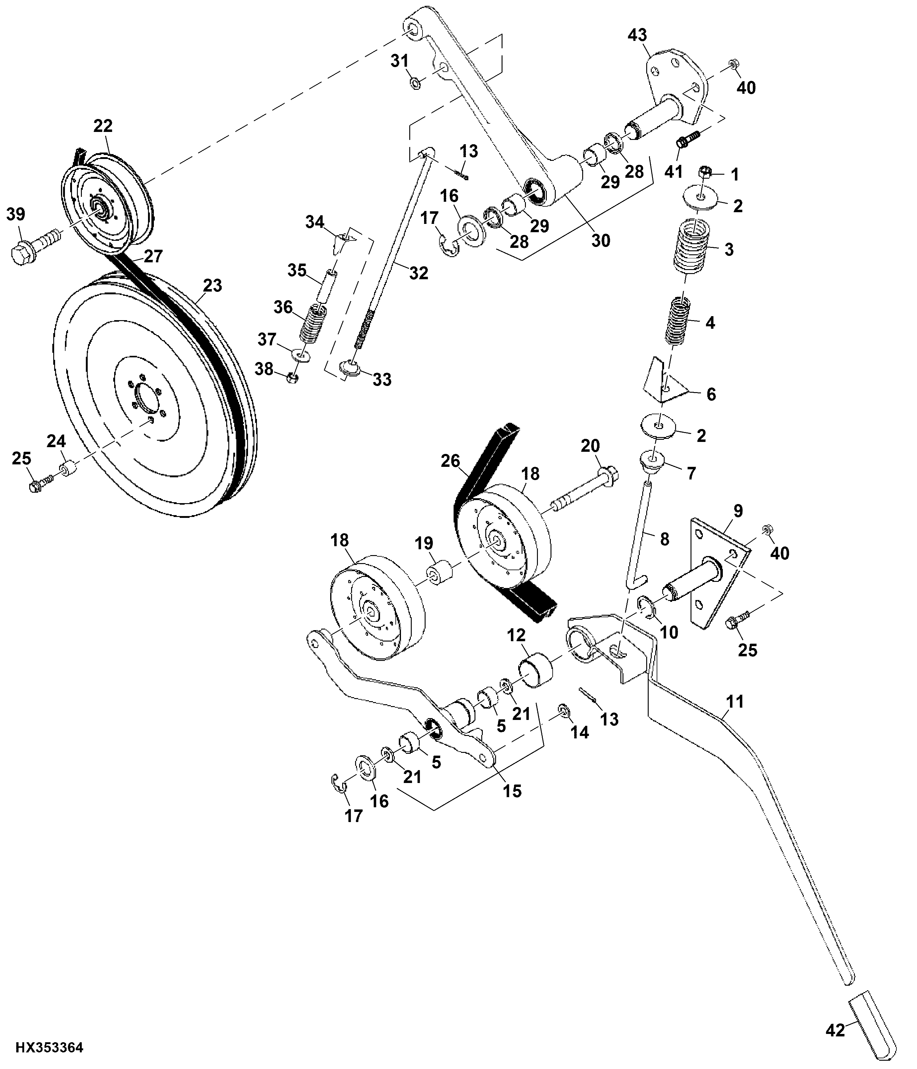 Feed Accelerator and Secondary Jackshaft Drive