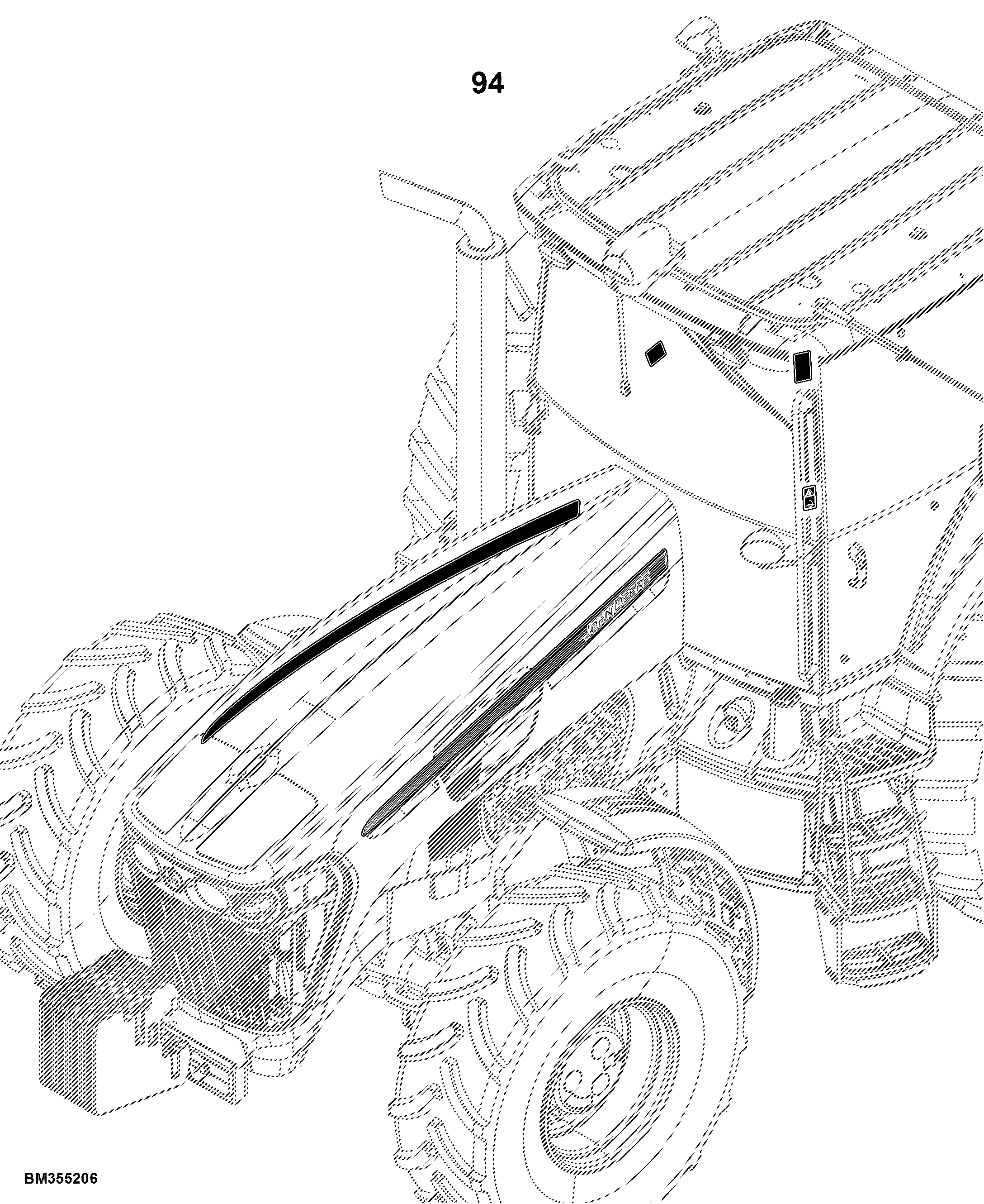 7230J Tractor (CKD Argentina)(South America Edition)