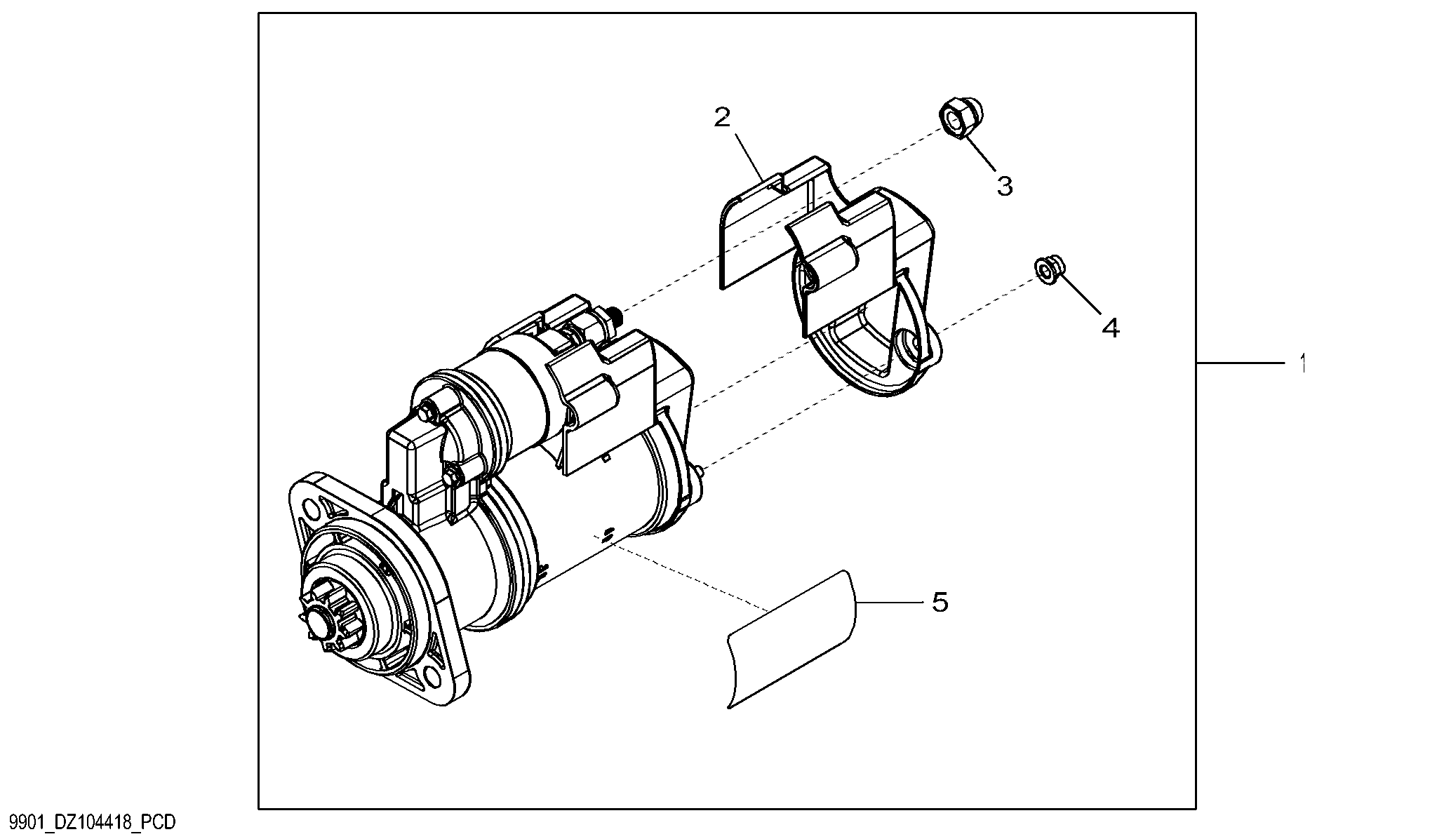 9901 Starter Motor Kit