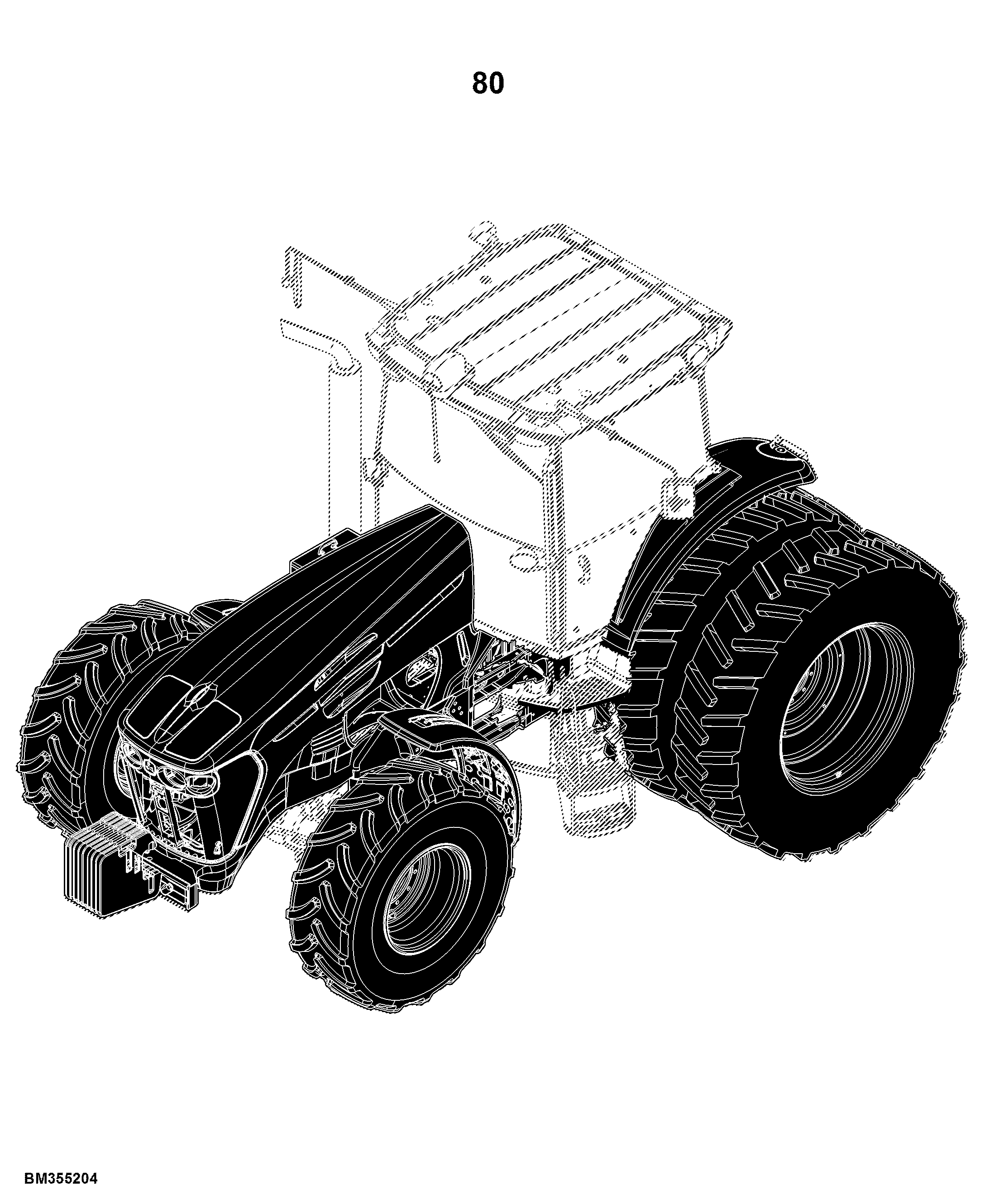 7230J Tractor (CKD Argentina)(South America Edition)