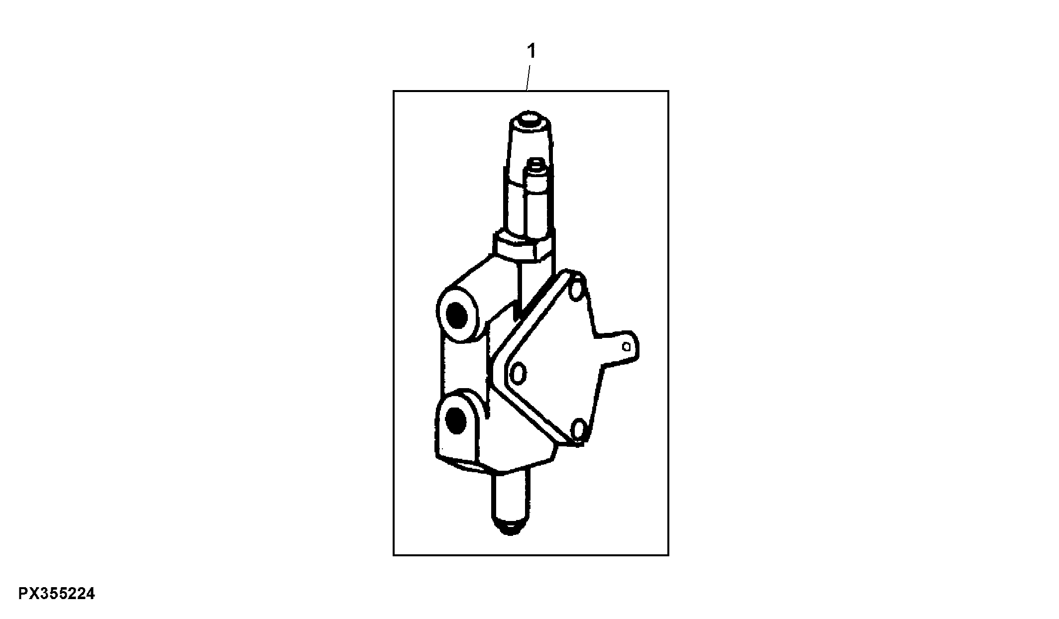 Loader Control Valve, Attachment
