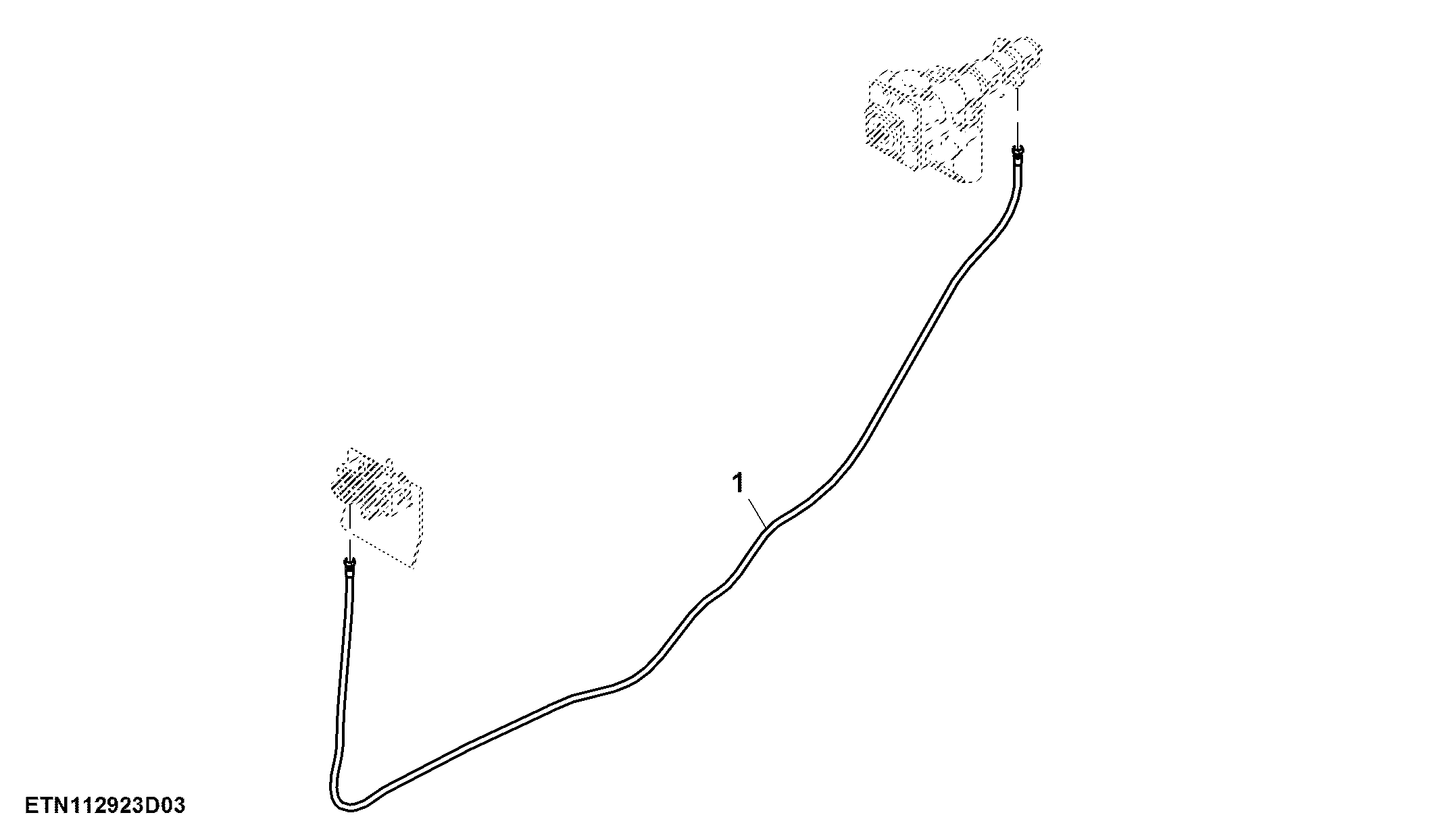 Control Valve Hydraulic Line