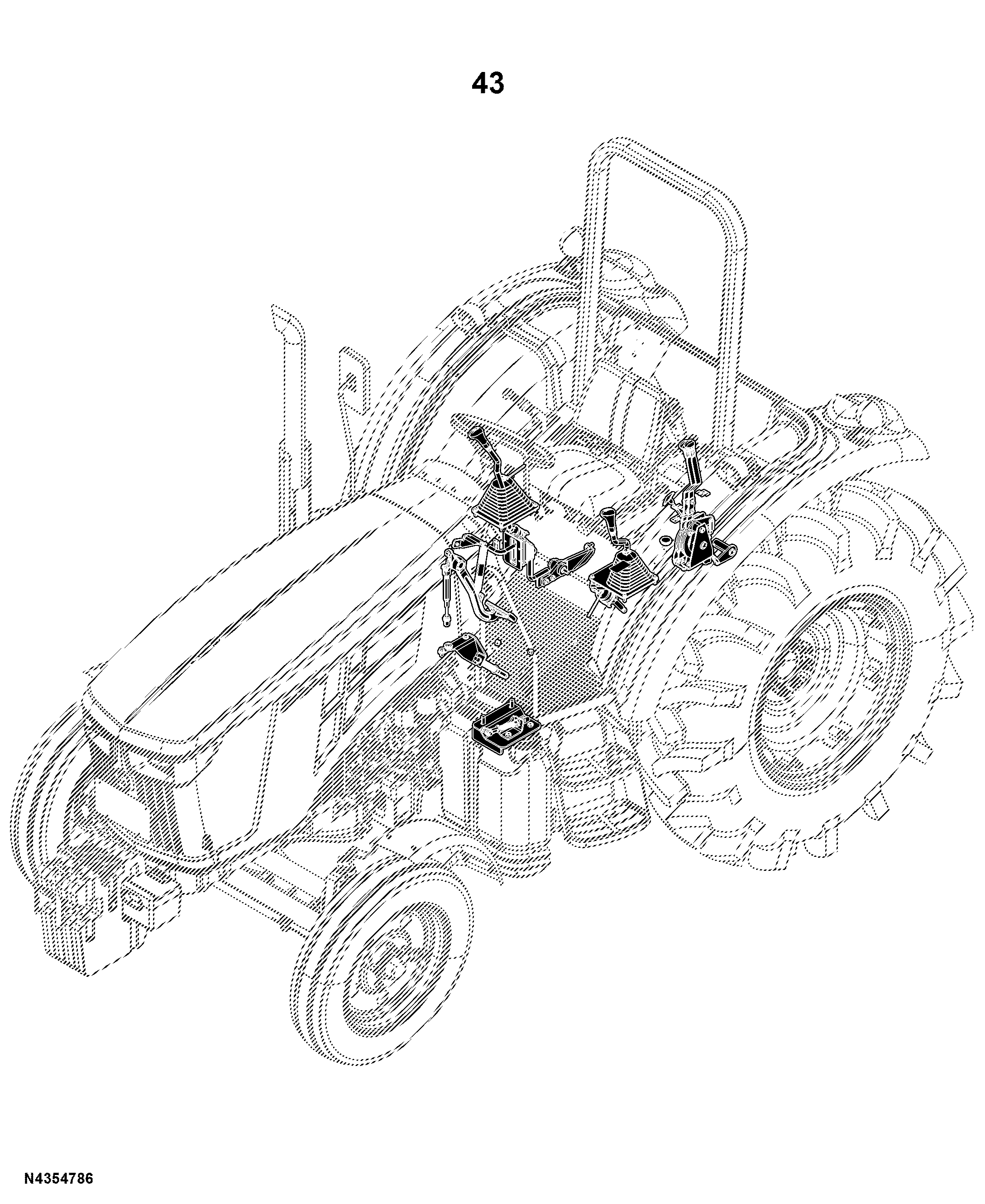 5E-1000 Tractor (PIN: 1N41000XXXXXXXXXX- )(China Edition)