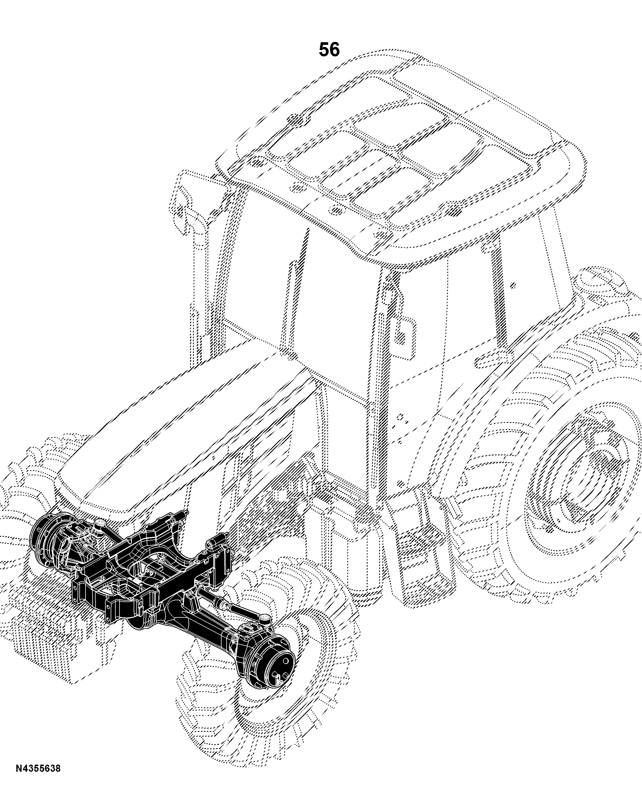 5E-1104 Tractor (PIN: 1N41104XXXXXXXXXX- )(China Edition)