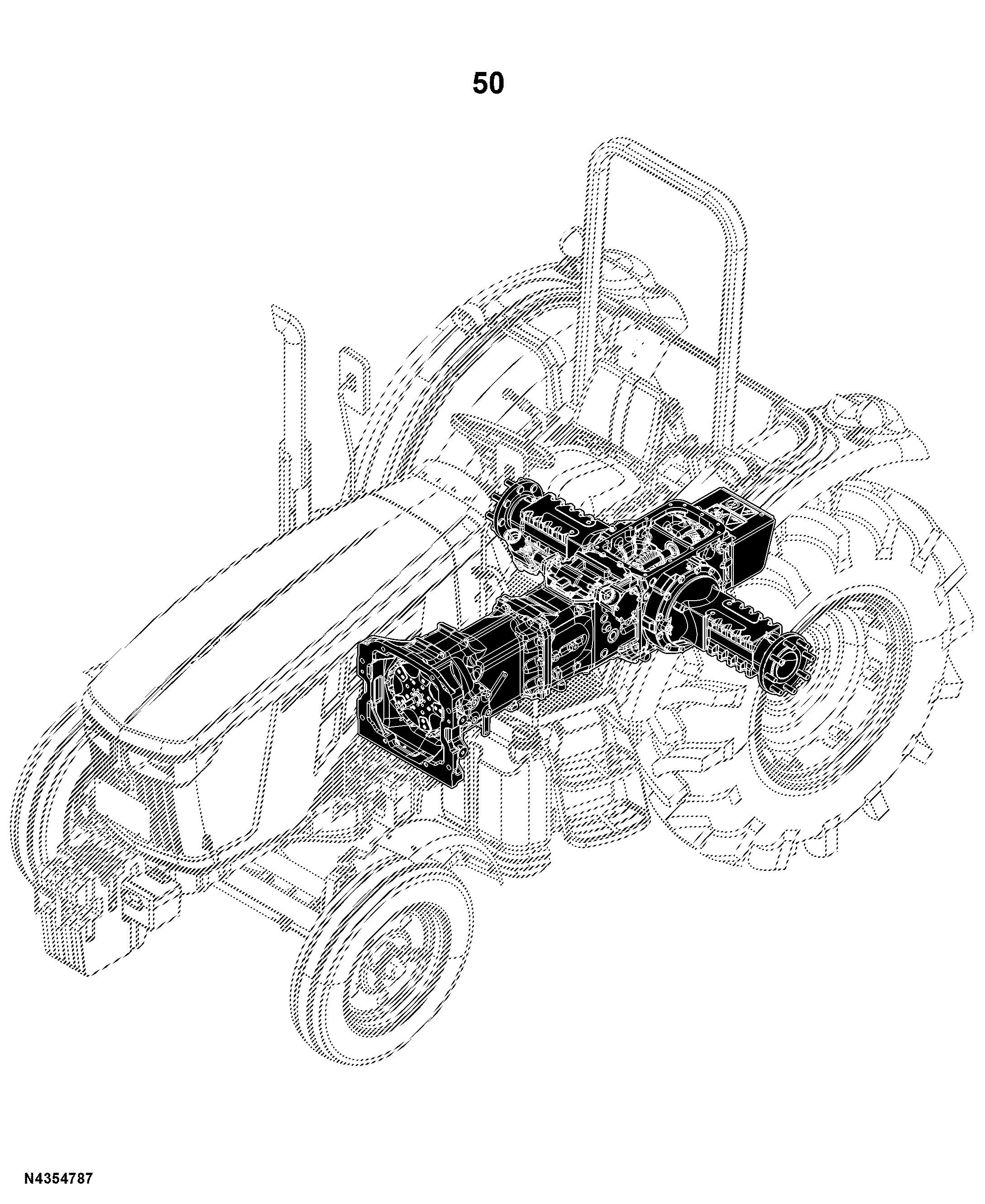 5E-1000 Tractor (PIN: 1N41000XXXXXXXXXX- )(China Edition)