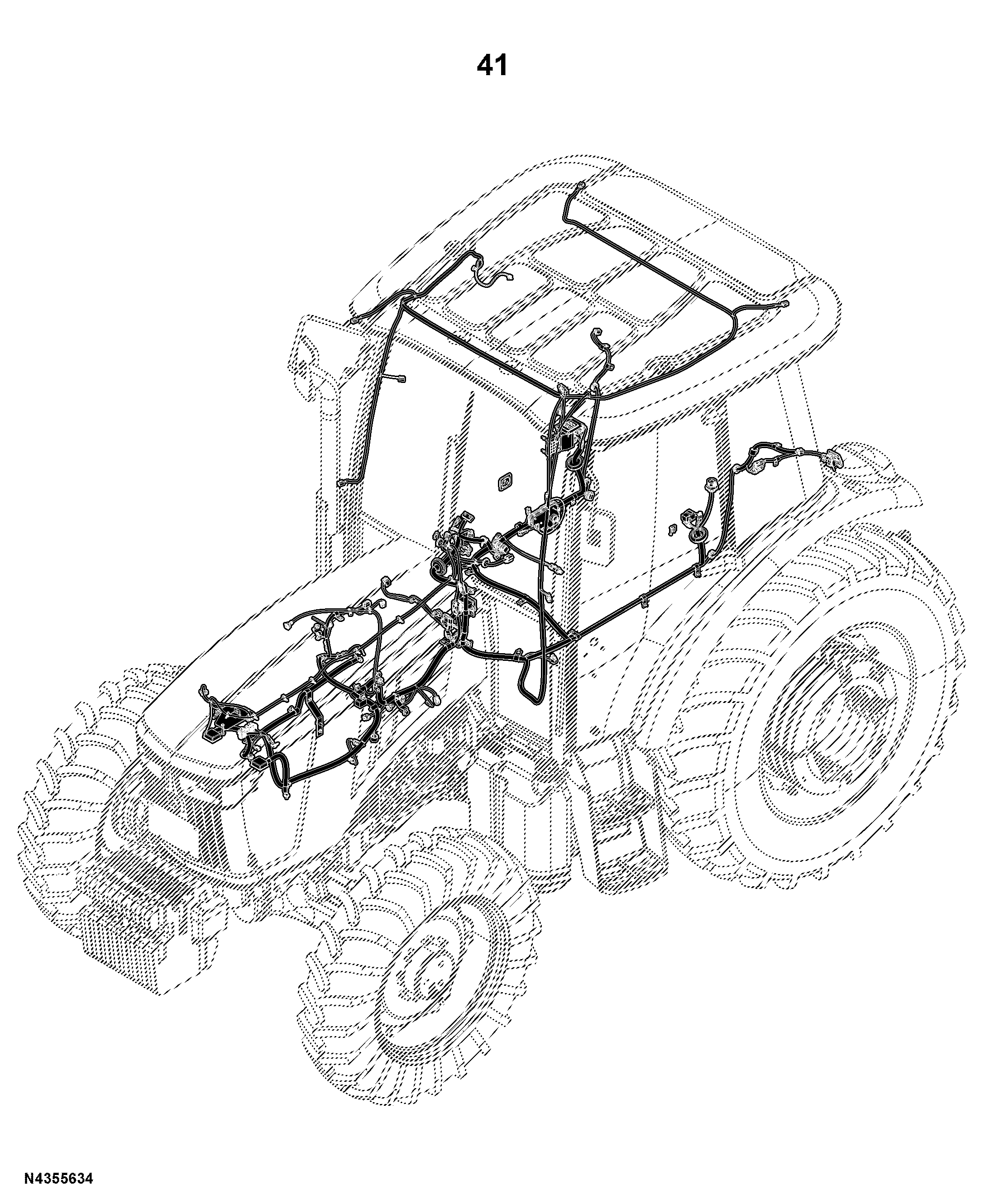 5E-1104 Tractor (PIN: 1N41104XXXXXXXXXX- )(China Edition)