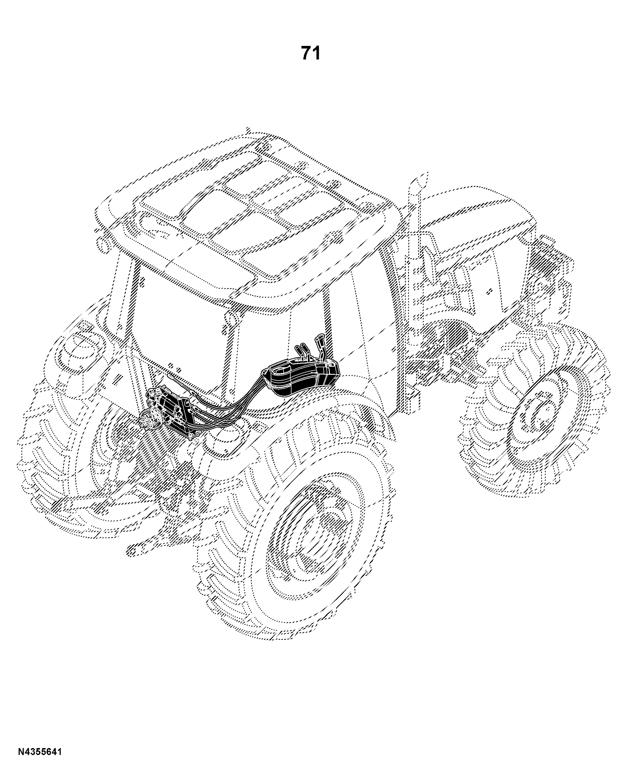 5E-1104 Tractor (PIN: 1N41104XXXXXXXXXX- )(China Edition)