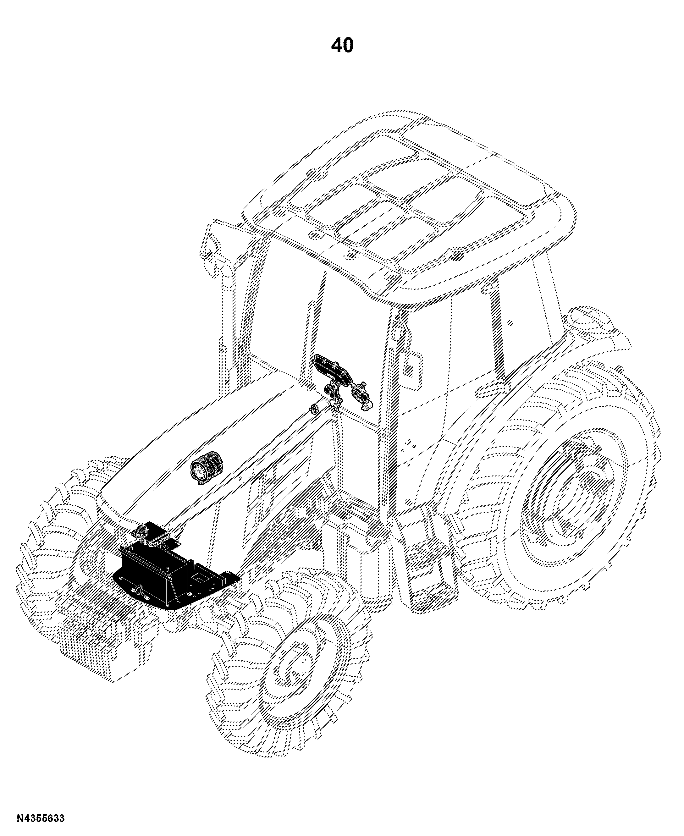 5E-1104 Tractor (PIN: 1N41104XXXXXXXXXX- )(China Edition)