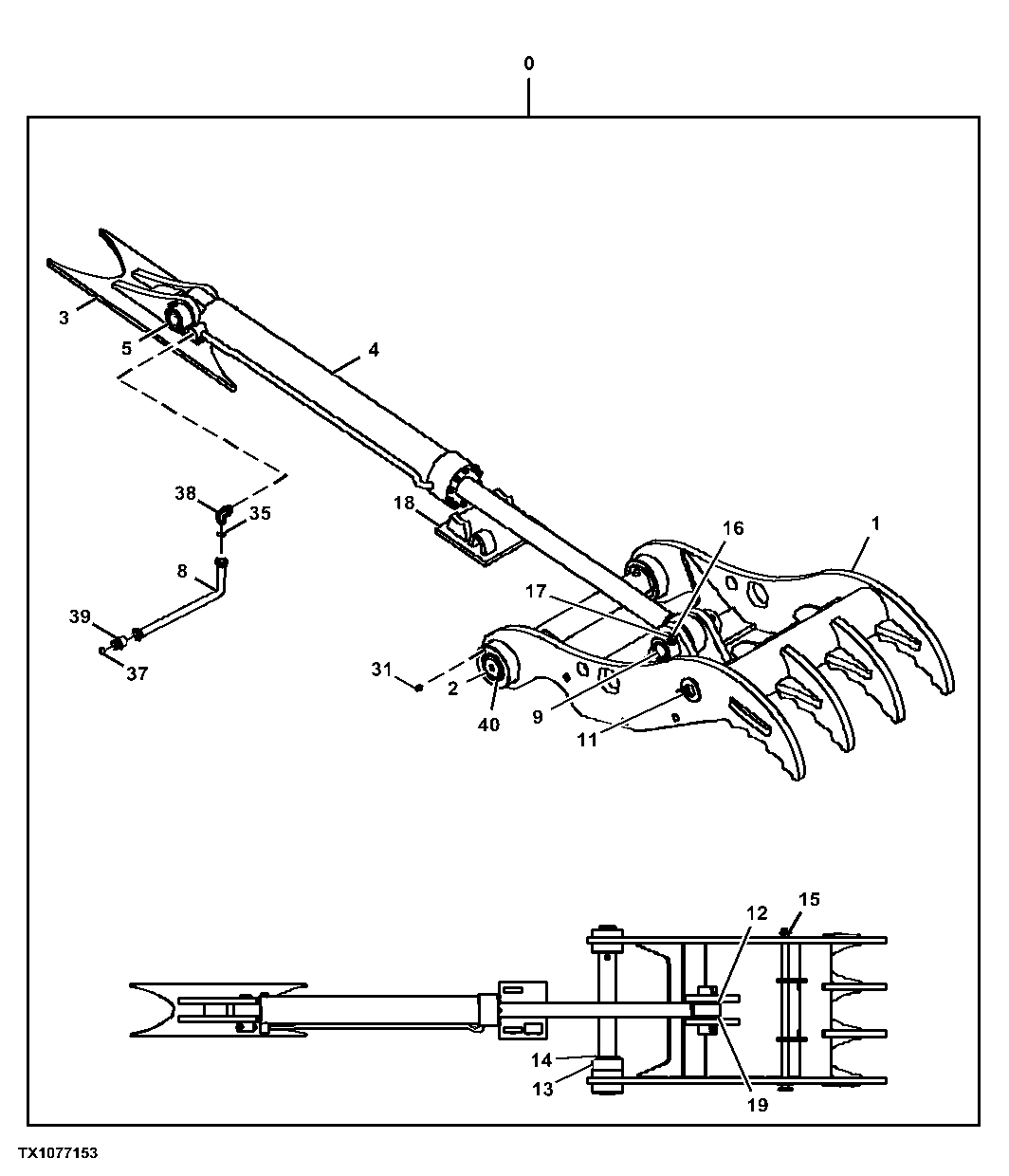 Direct Hydraulic Thumb Kit (Kits Built 28 June 2010 -)